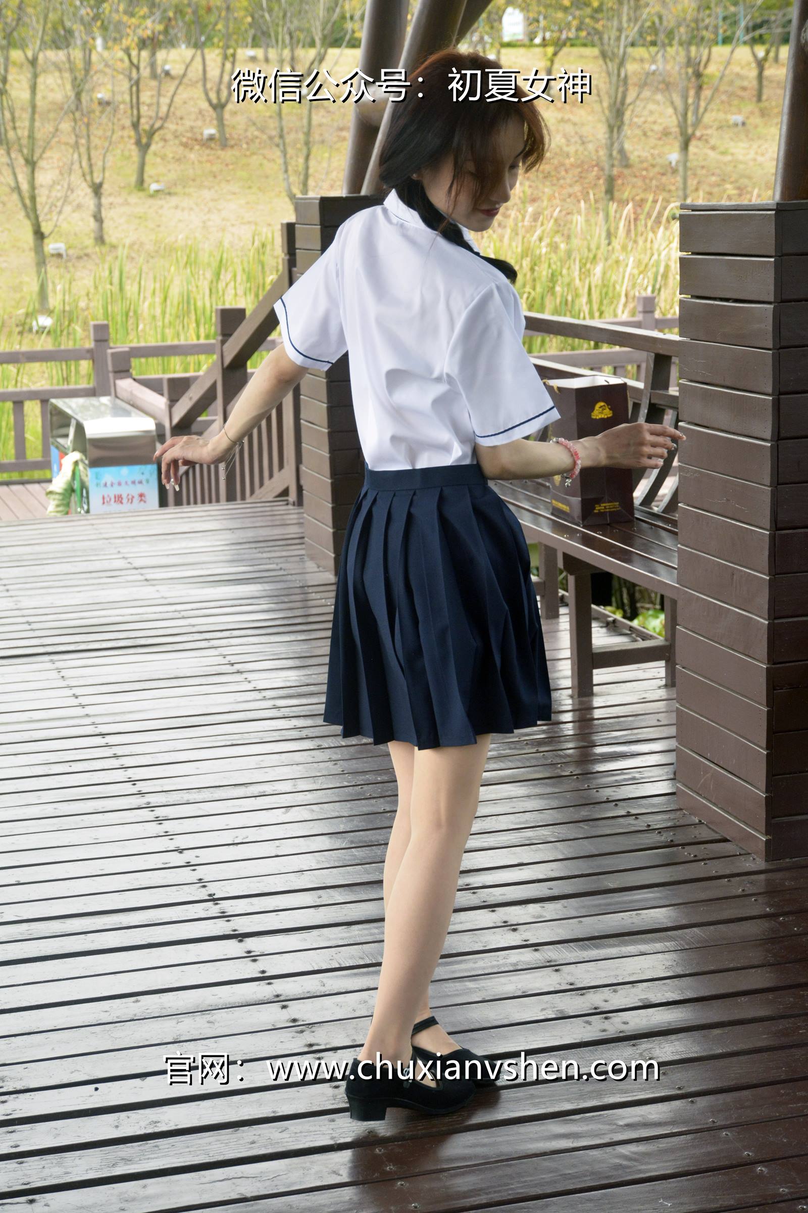 图片[48]-初夏女神 NO.076 柒柒 职高校服[140P] – 速更版-美库