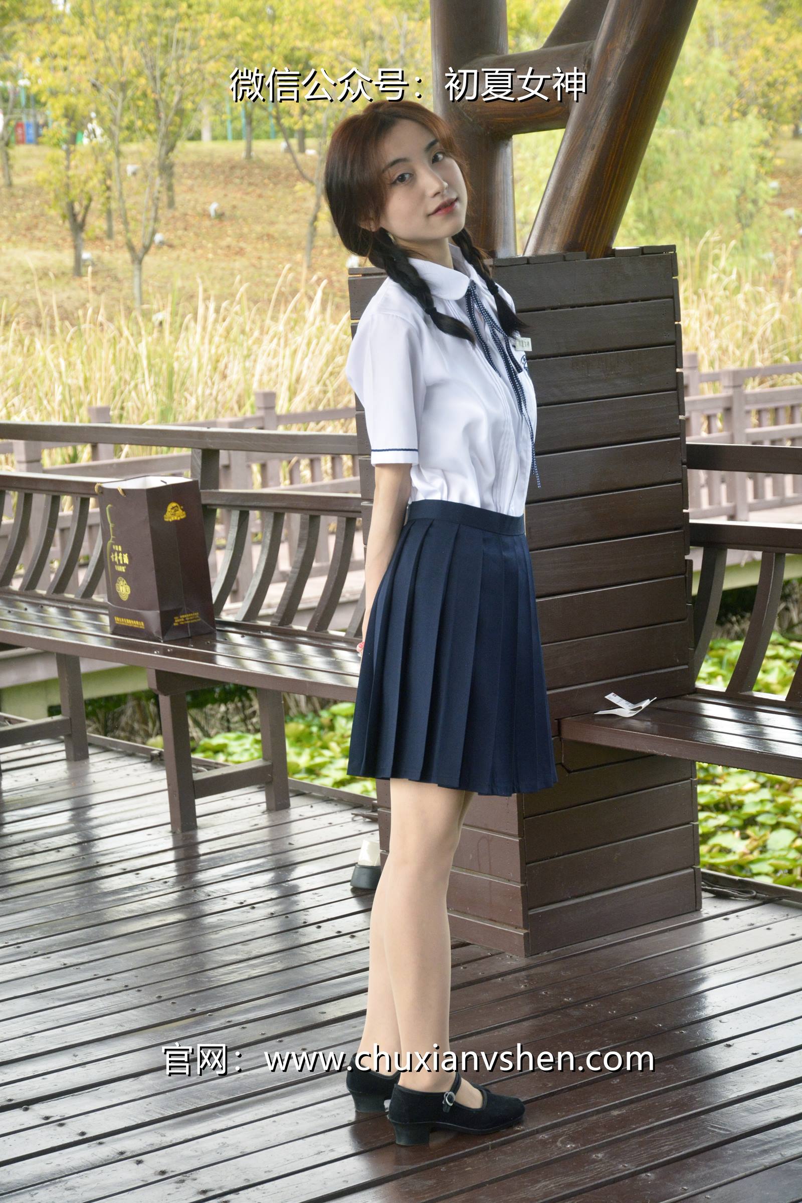 图片[52]-初夏女神 NO.076 柒柒 职高校服[140P] – 速更版-美库