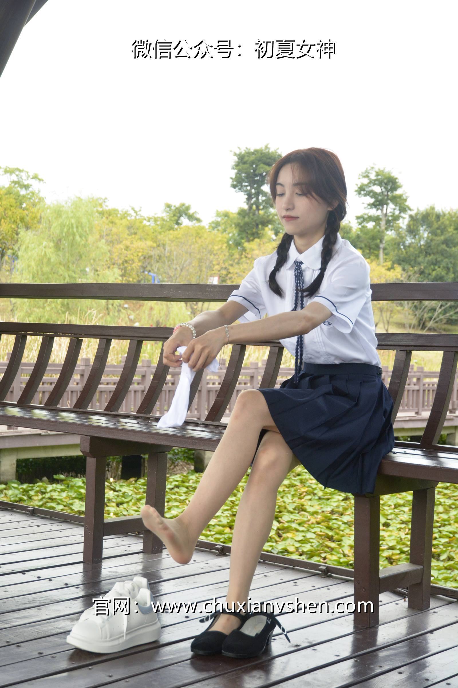 图片[58]-初夏女神 NO.076 柒柒 职高校服[140P] – 速更版-美库