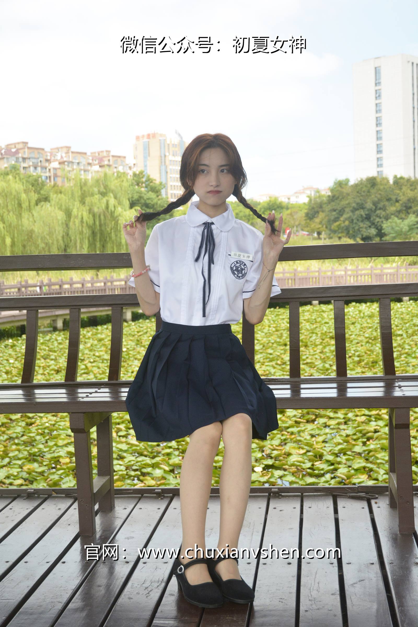 图片[72]-初夏女神 NO.076 柒柒 职高校服[140P] – 速更版-美库