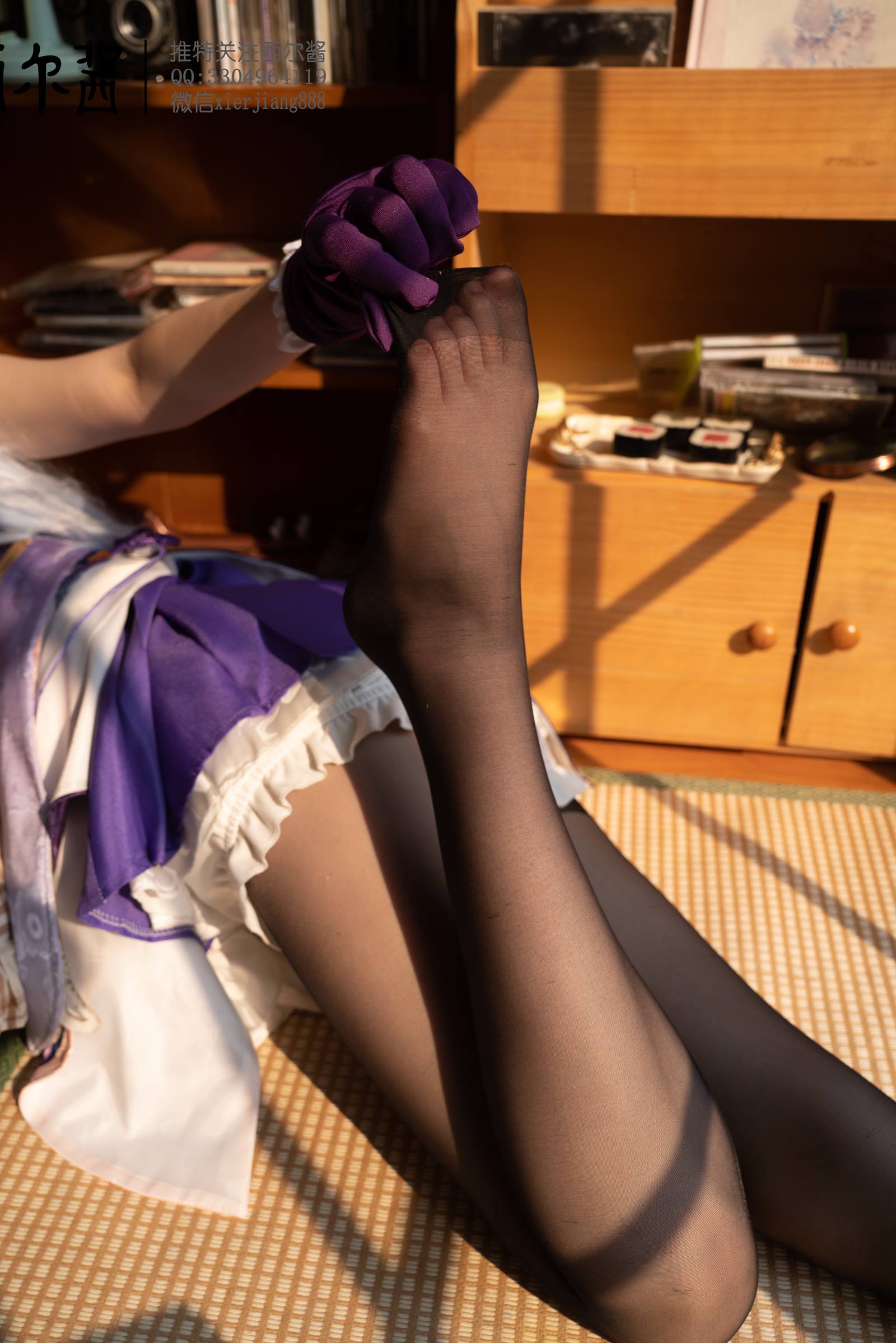 图片[36]-西尔酱 – 刻晴腿[104P] – 速更版-美库