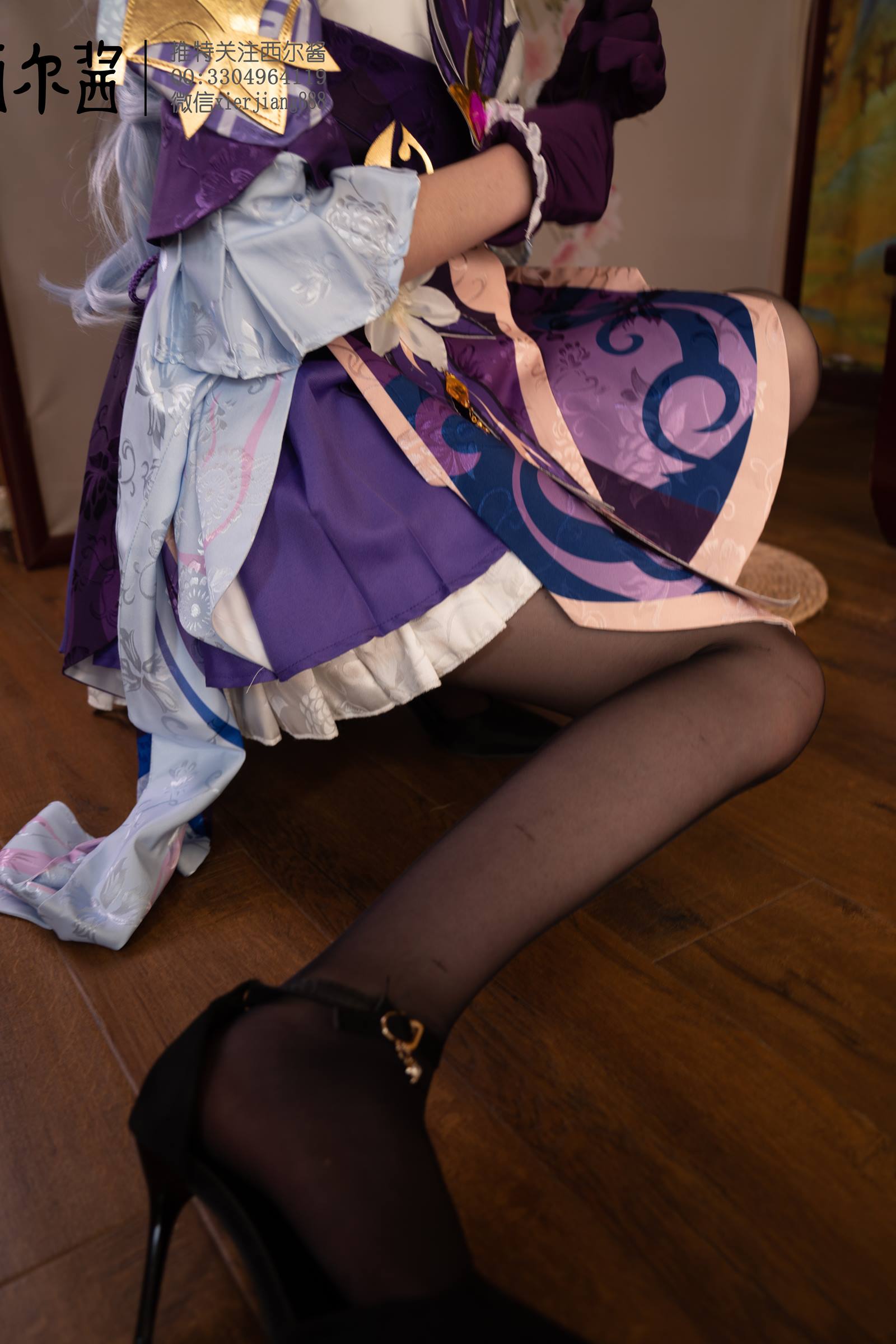 图片[93]-西尔酱 – 刻晴腿[104P] – 速更版-美库