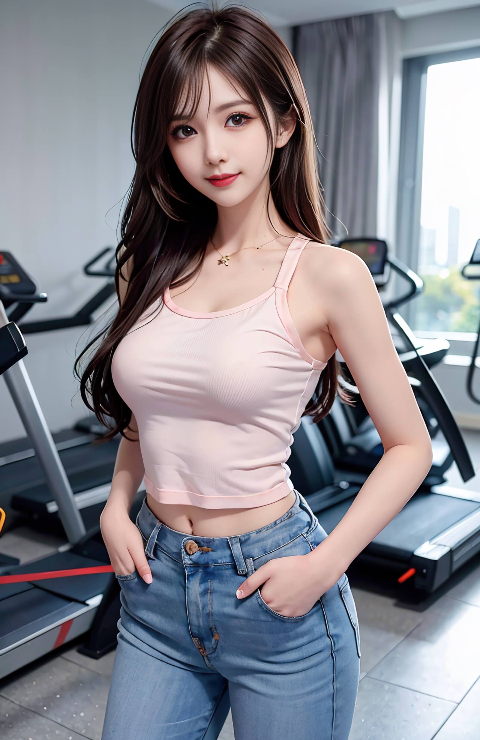 图片[10]-AI绘画 067 热爱健身的小姐姐有喜欢的吗 [40P] – 速更版-美库