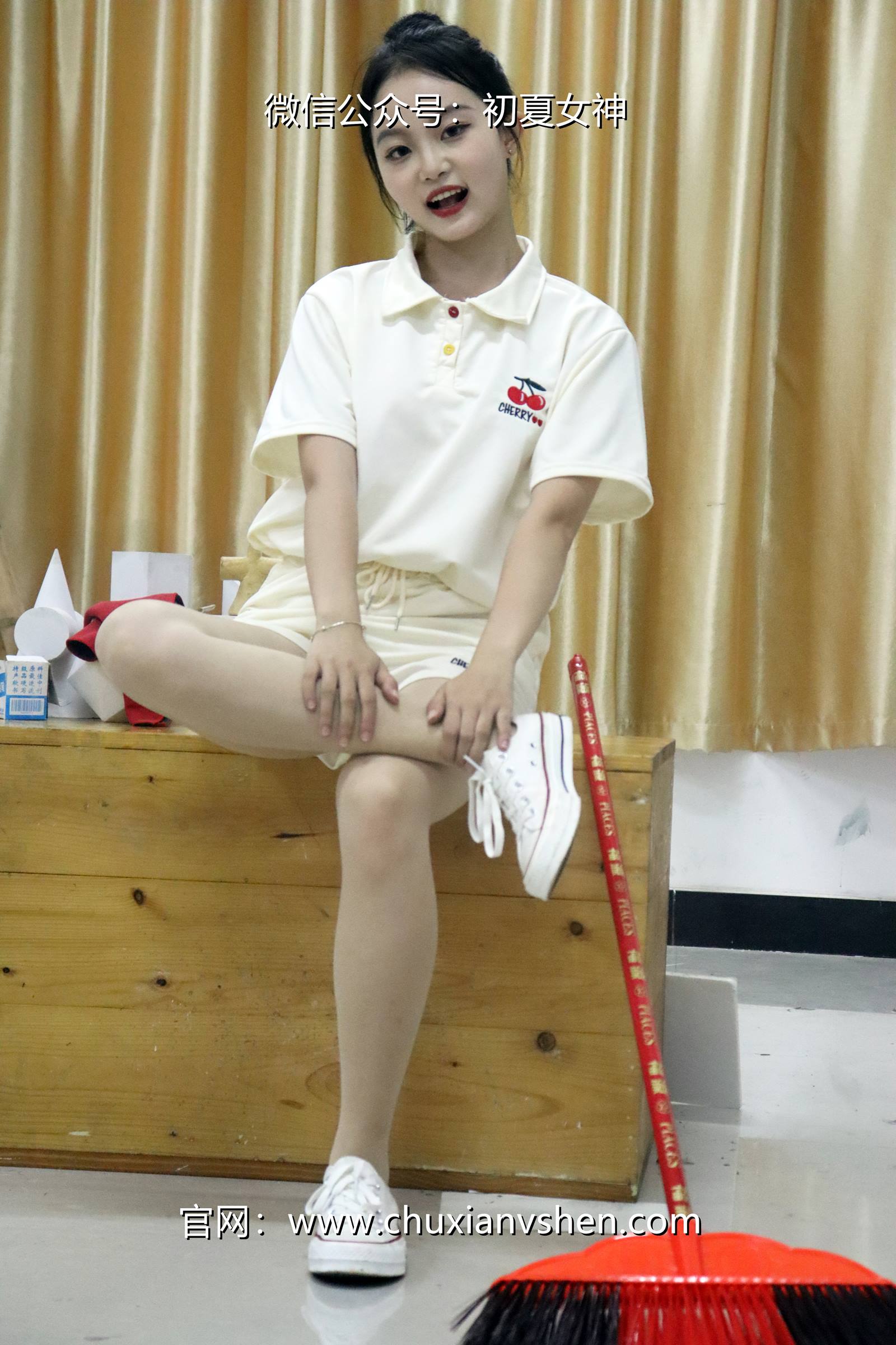 图片[12]-初夏女神 NO.078 双双 打扫教室[145P] – 速更版-美库