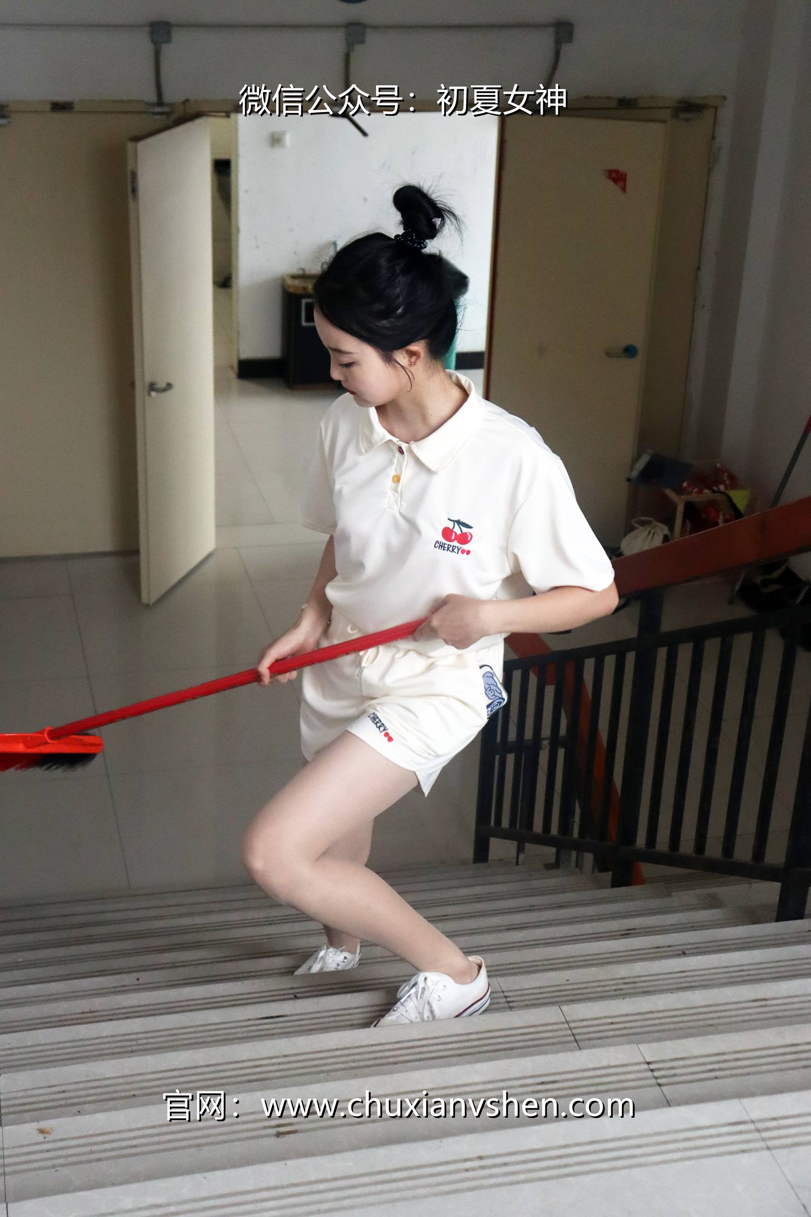 图片[23]-初夏女神 NO.078 双双 打扫教室[145P] – 速更版-美库