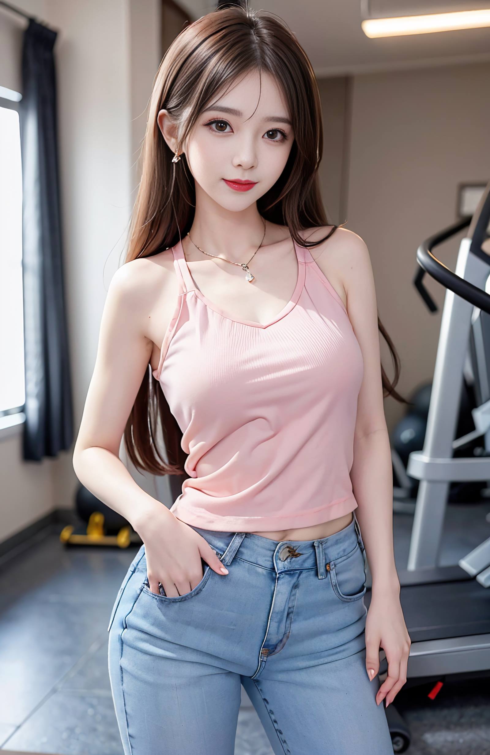 图片[40]-AI绘画 067 热爱健身的小姐姐有喜欢的吗 [40P] – 速更版-美库