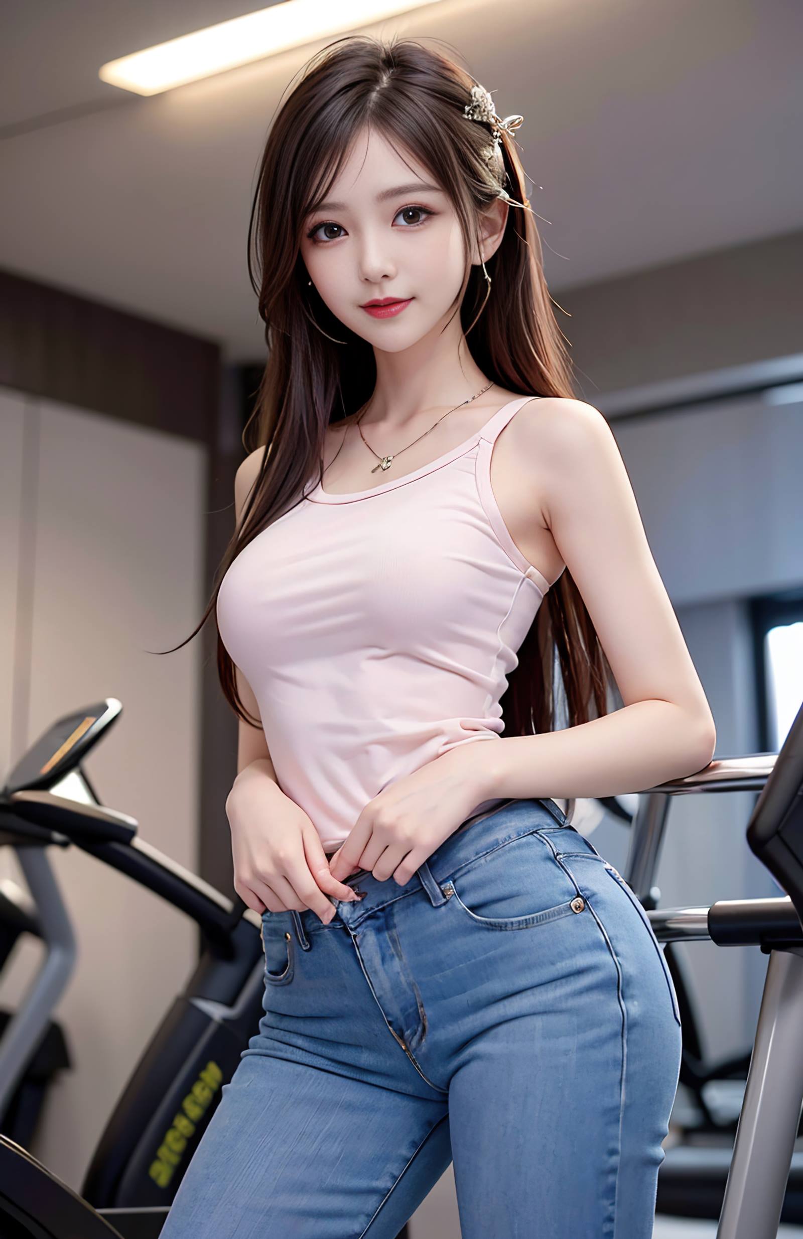 图片[42]-AI绘画 067 热爱健身的小姐姐有喜欢的吗 [40P] – 速更版-美库