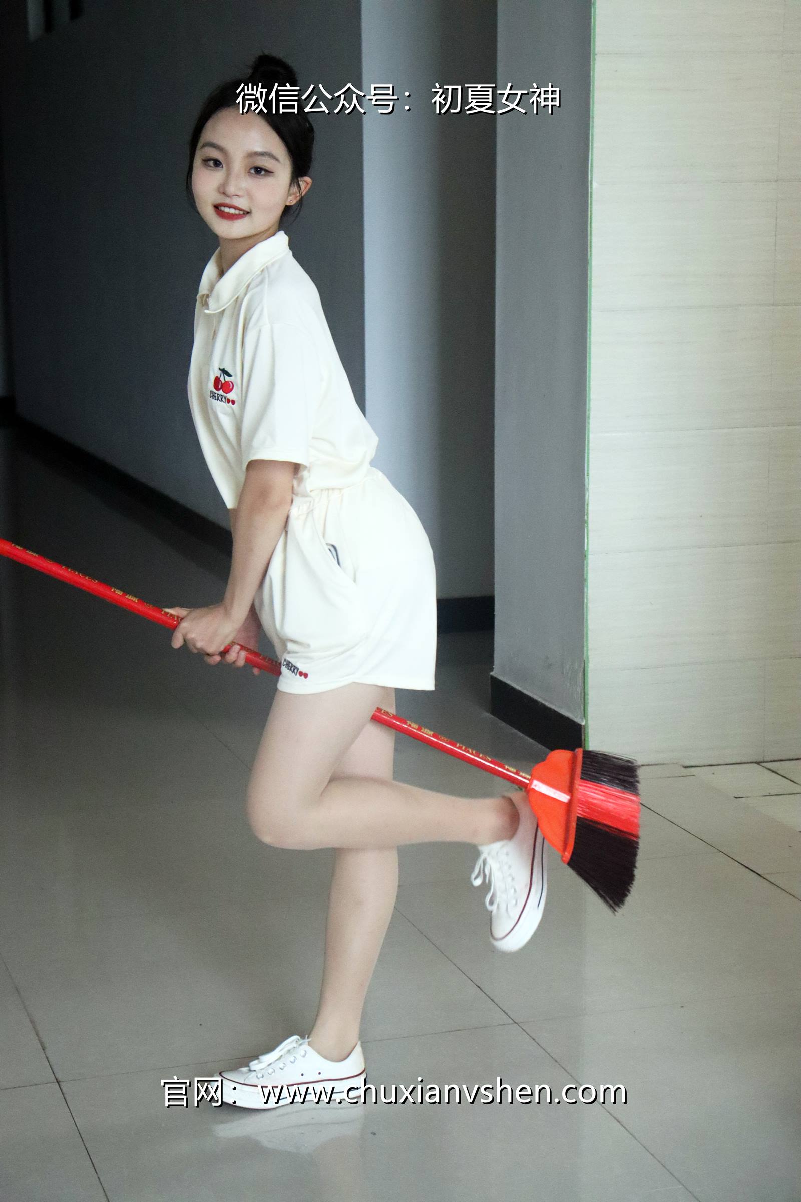 图片[54]-初夏女神 NO.078 双双 打扫教室[145P] – 速更版-美库