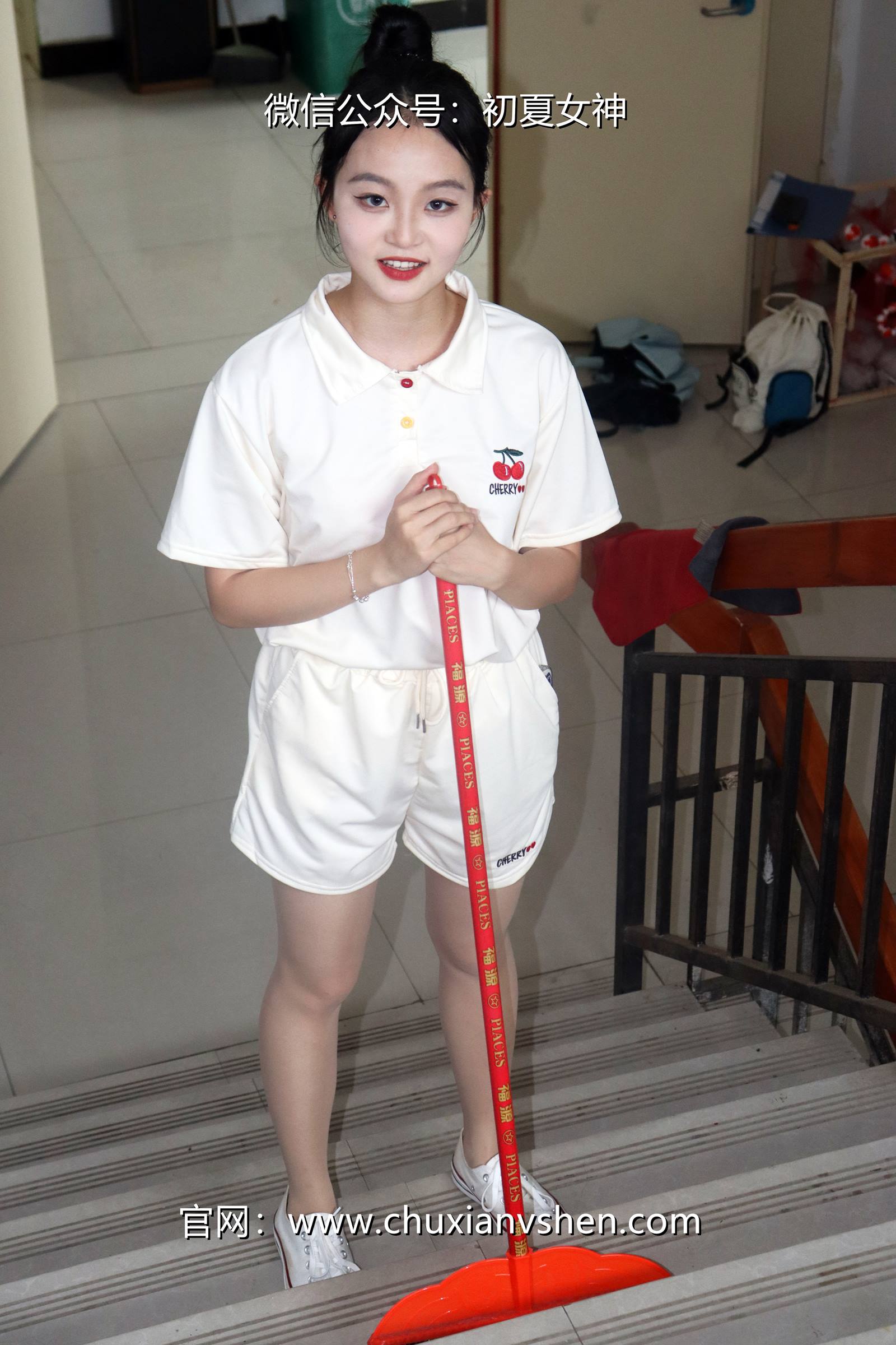 图片[58]-初夏女神 NO.078 双双 打扫教室[145P] – 速更版-美库