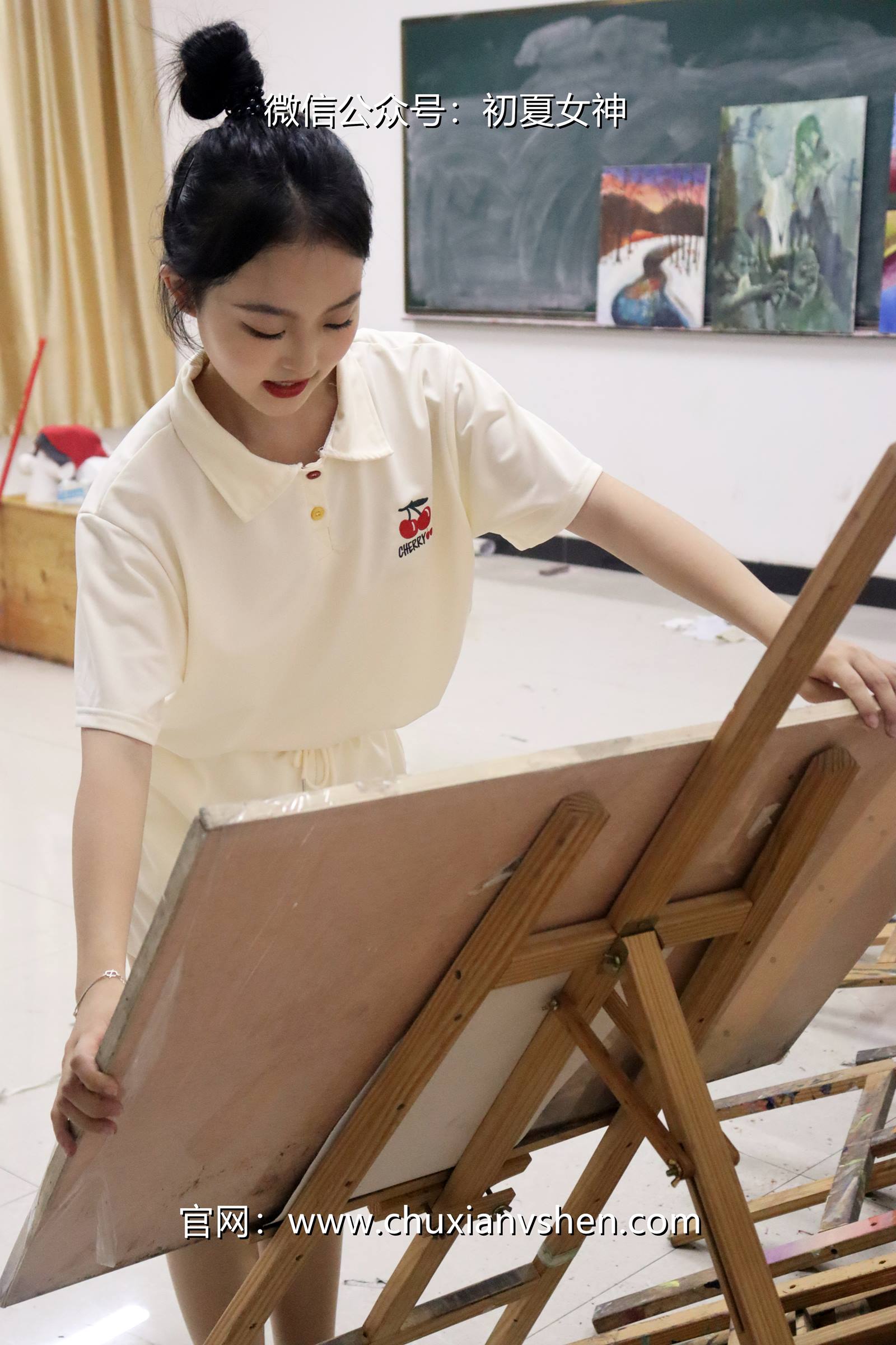 图片[60]-初夏女神 NO.078 双双 打扫教室[145P] – 速更版-美库