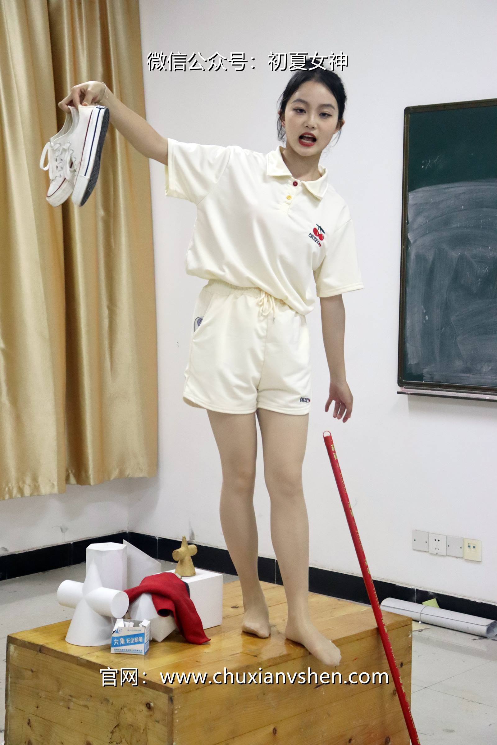 图片[72]-初夏女神 NO.078 双双 打扫教室[145P] – 速更版-美库