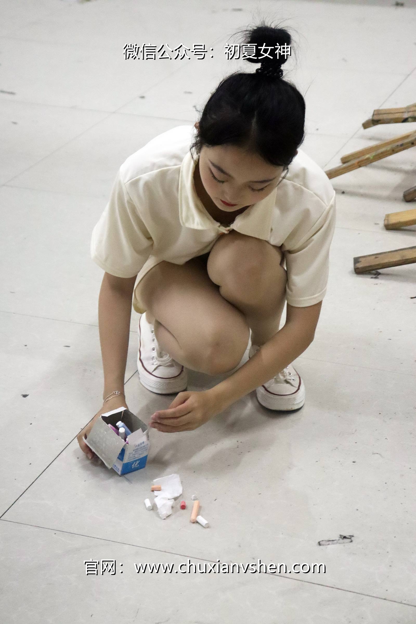 图片[74]-初夏女神 NO.078 双双 打扫教室[145P] – 速更版-美库