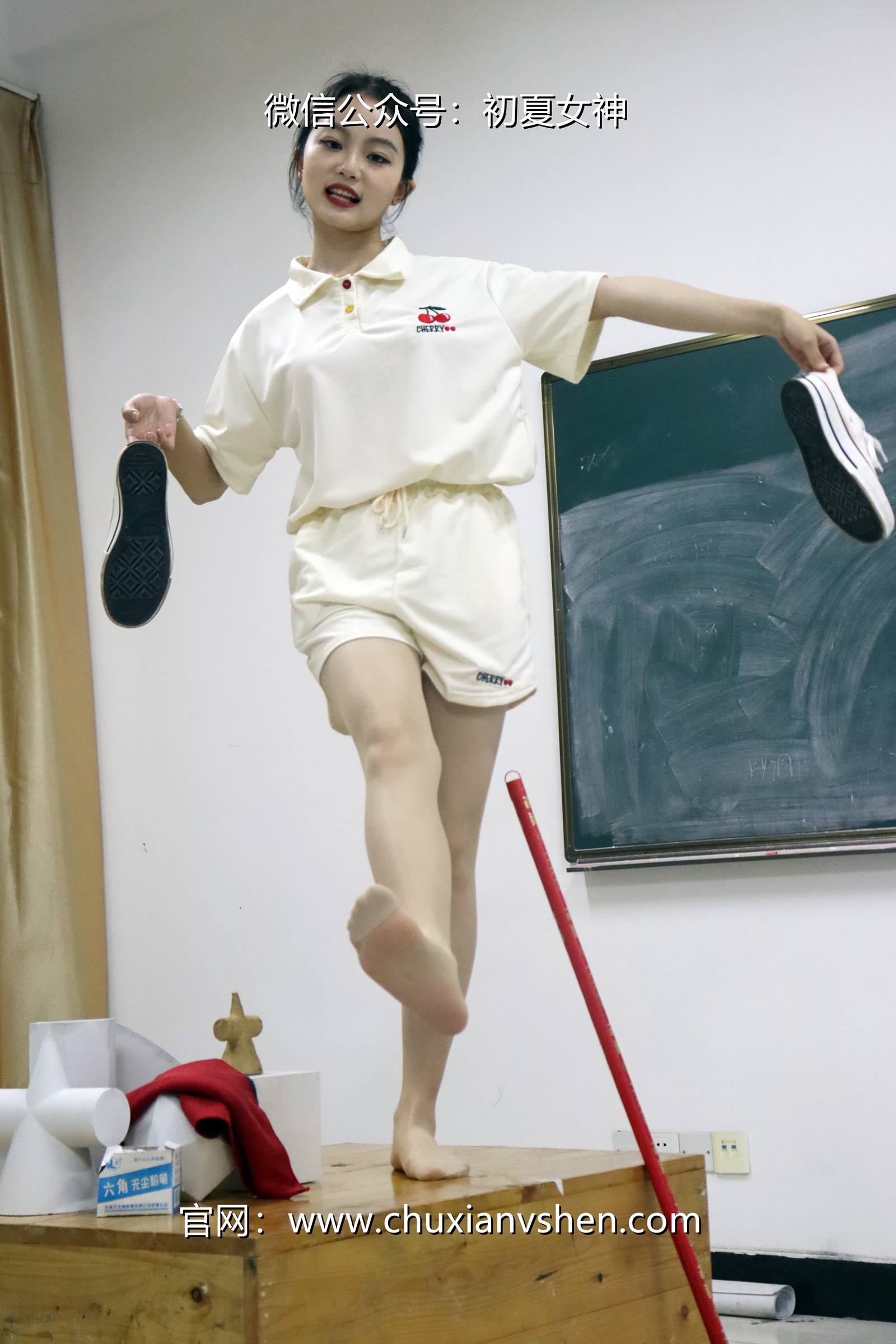 图片[100]-初夏女神 NO.078 双双 打扫教室[145P] – 速更版-美库