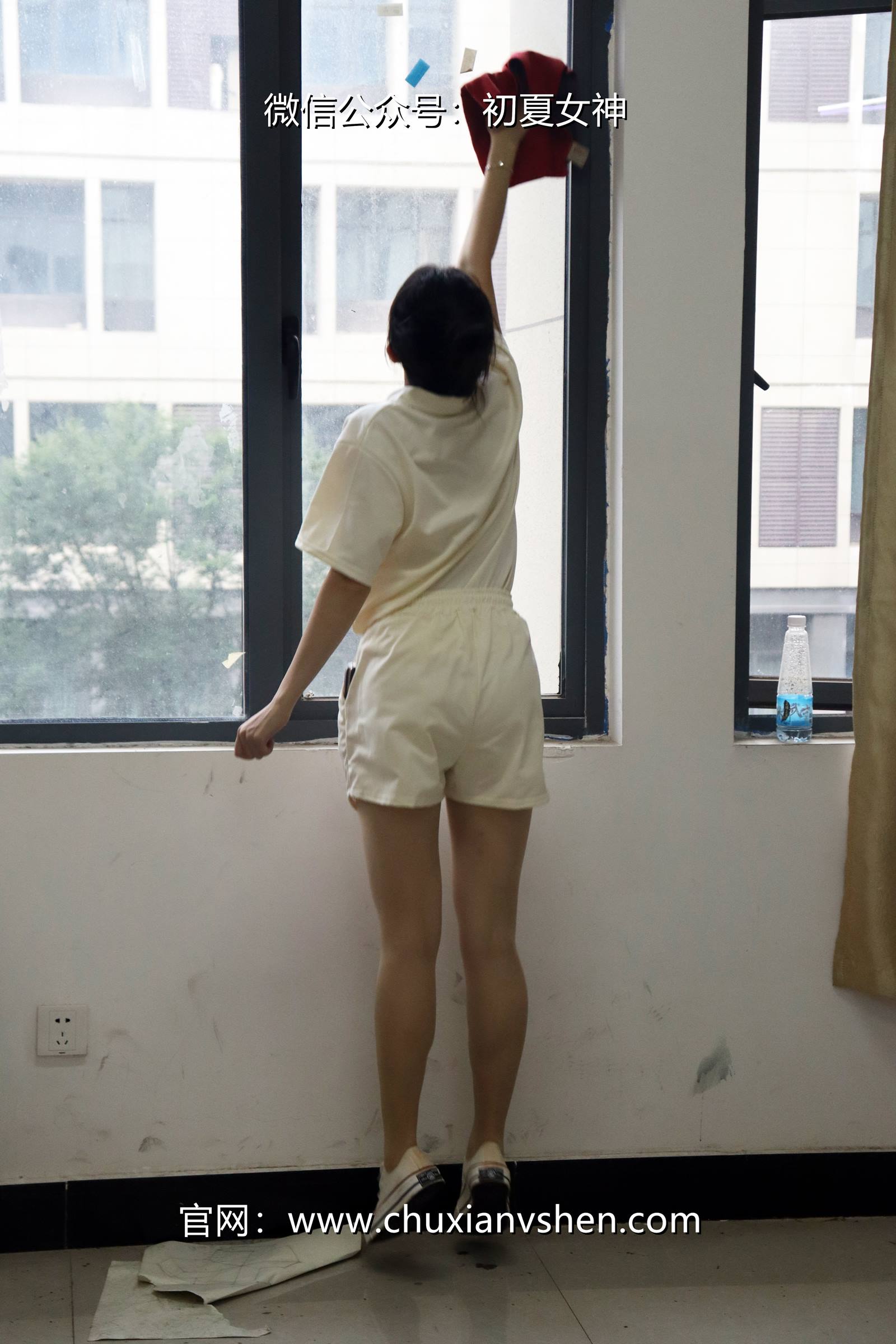 图片[101]-初夏女神 NO.078 双双 打扫教室[145P] – 速更版-美库