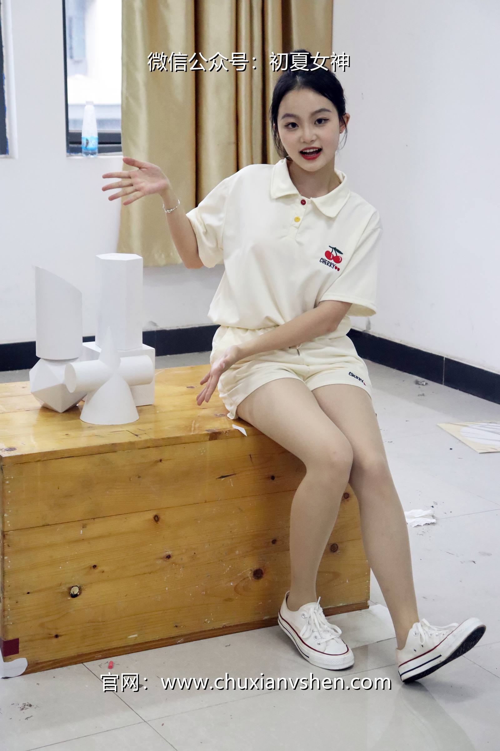 图片[106]-初夏女神 NO.078 双双 打扫教室[145P] – 速更版-美库