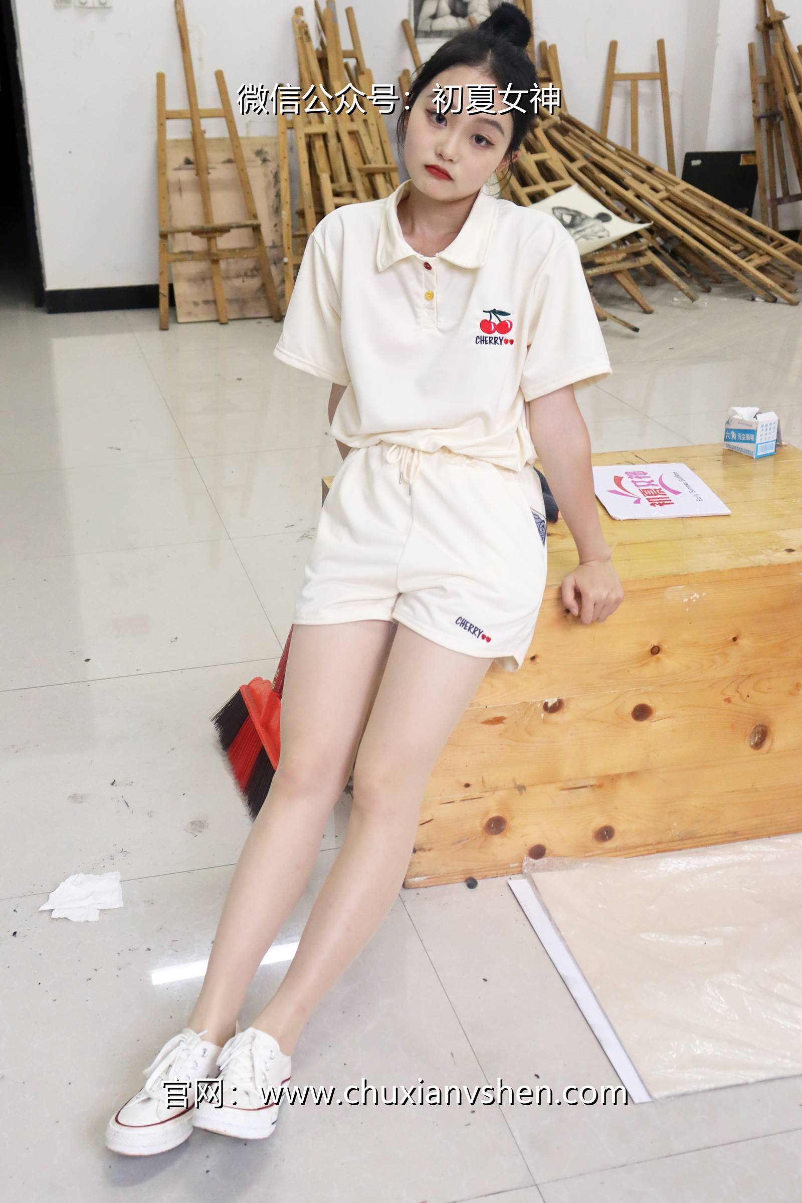 图片[126]-初夏女神 NO.078 双双 打扫教室[145P] – 速更版-美库