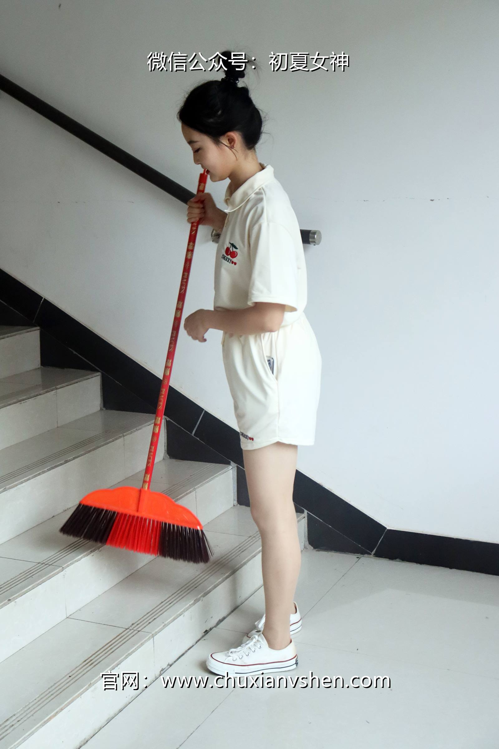 图片[135]-初夏女神 NO.078 双双 打扫教室[145P] – 速更版-美库