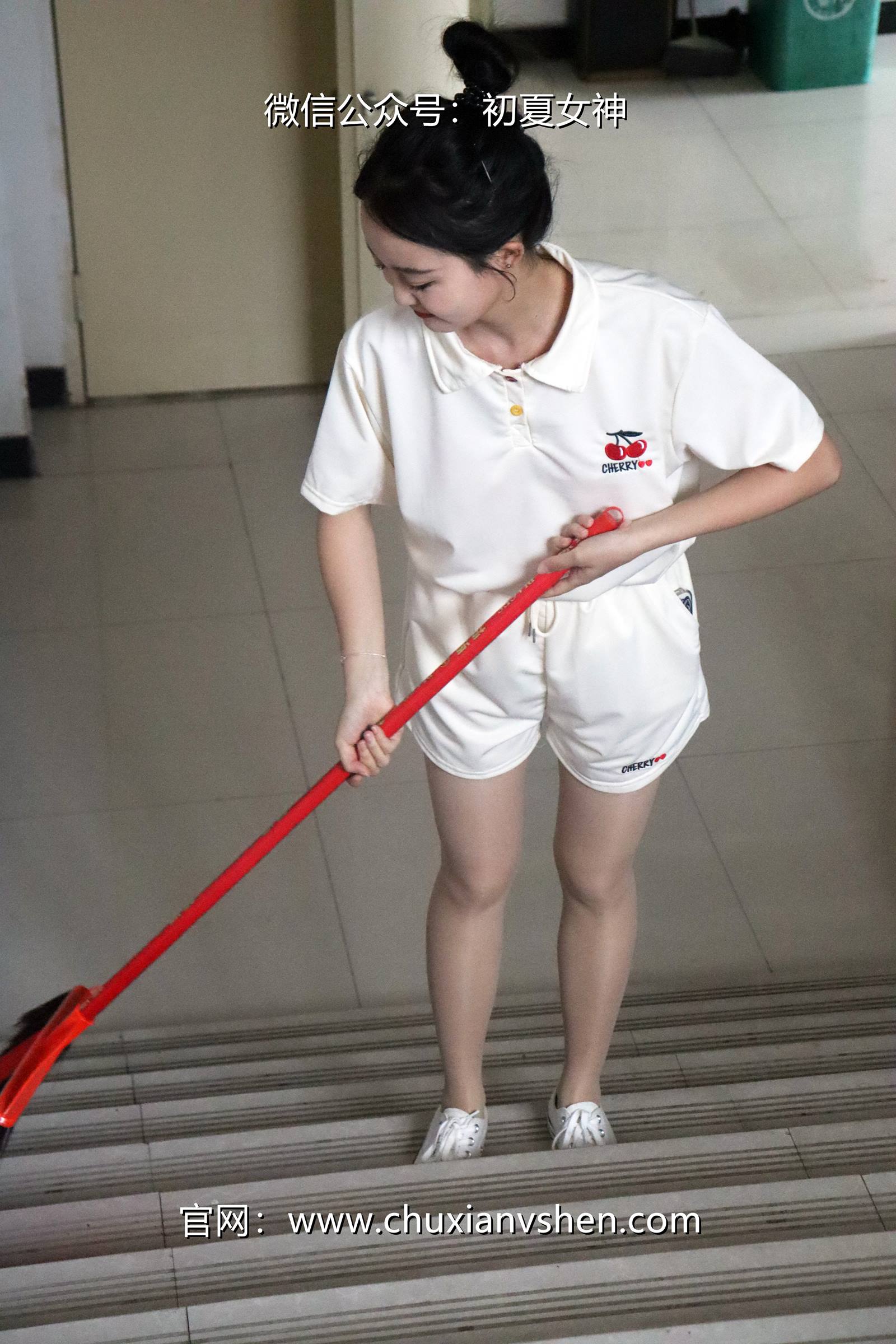 图片[142]-初夏女神 NO.078 双双 打扫教室[145P] – 速更版-美库