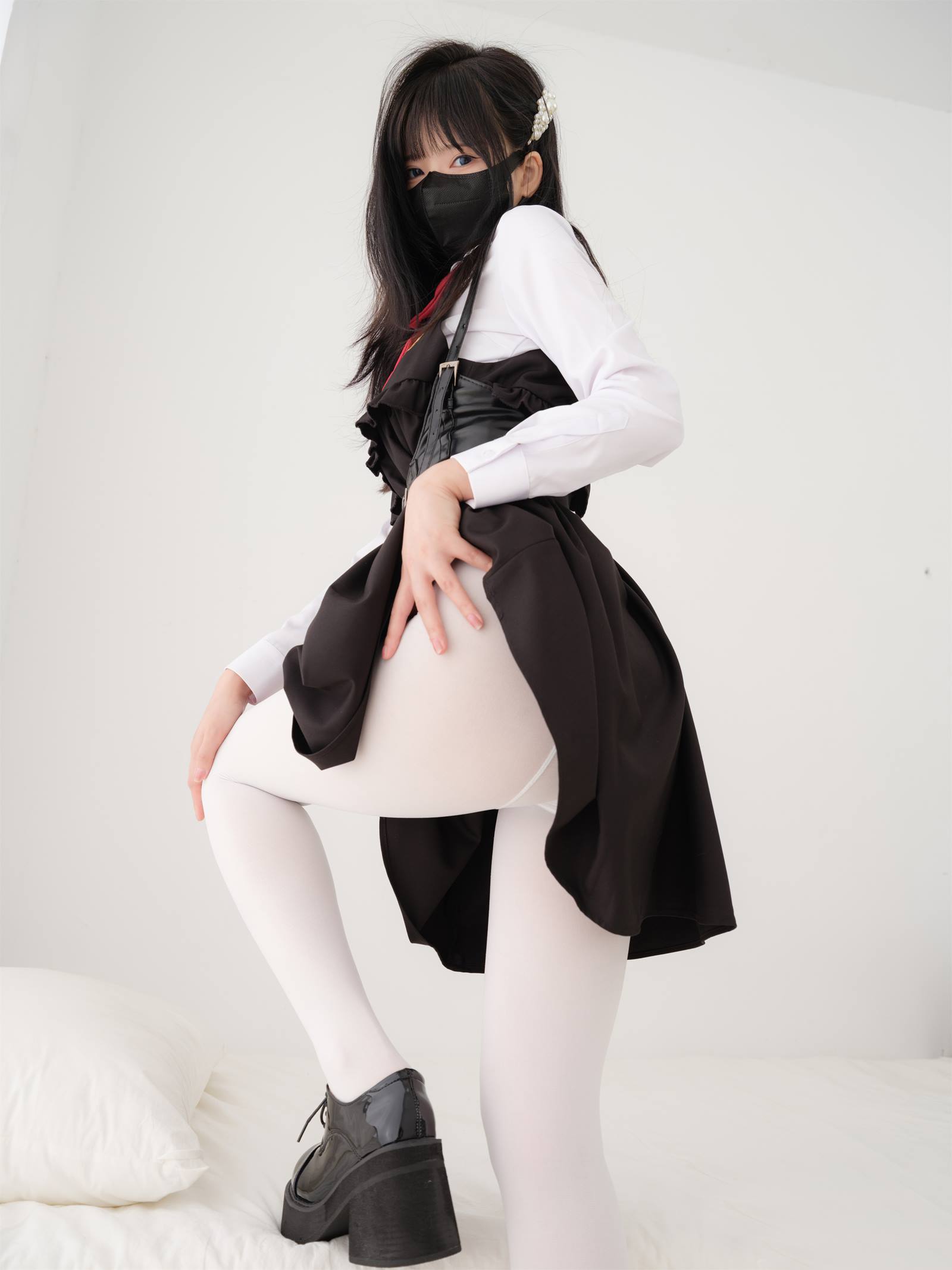 图片[12]-[紧急企划]内部定制 NO.011 见希w 白丝学生服 (V2.0)[29P] – 速更版-美库