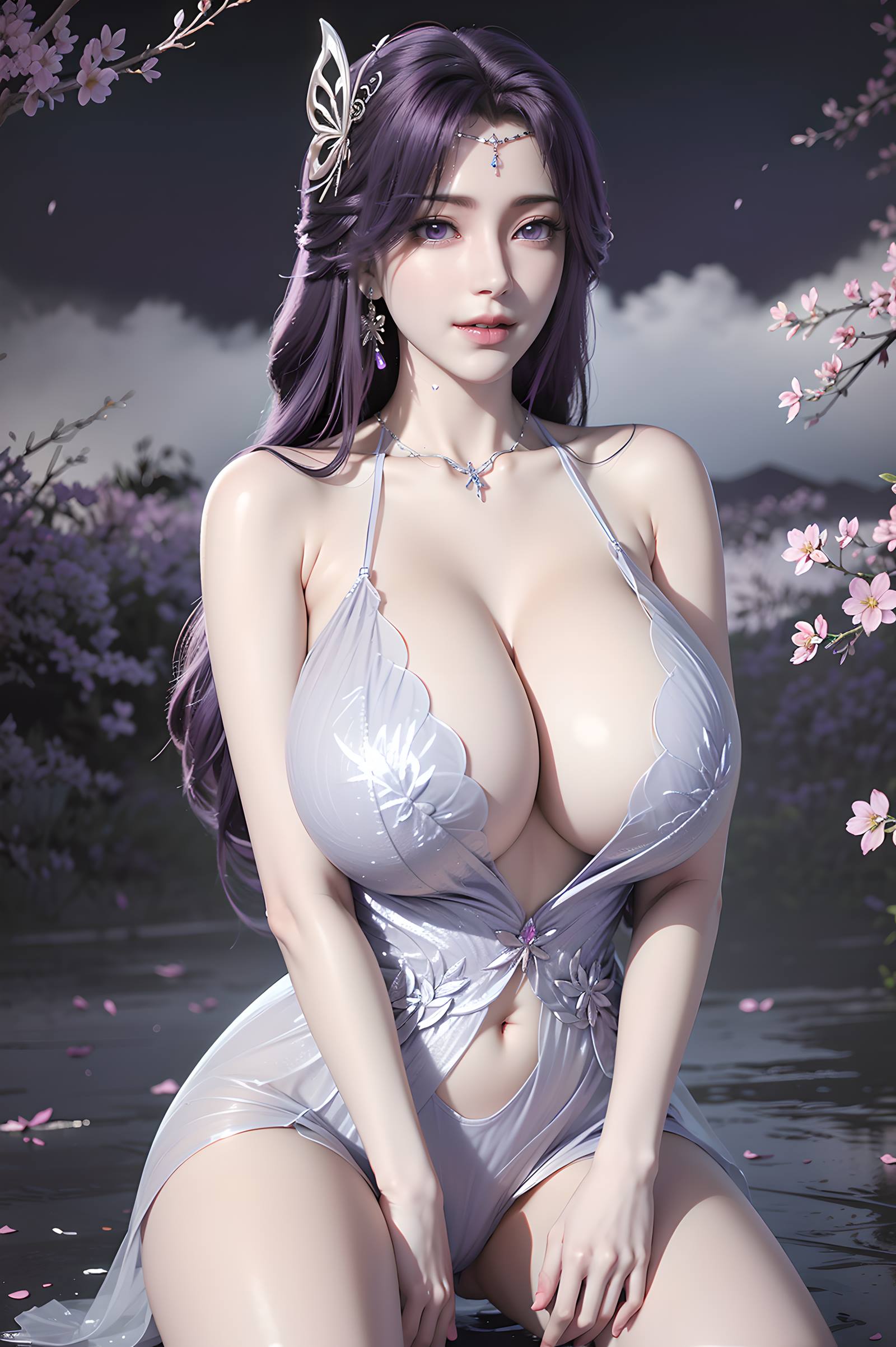 图片[14]-AI绘画 国漫完美世界 068 云曦薄纱写真[49P] – 速更版-美库