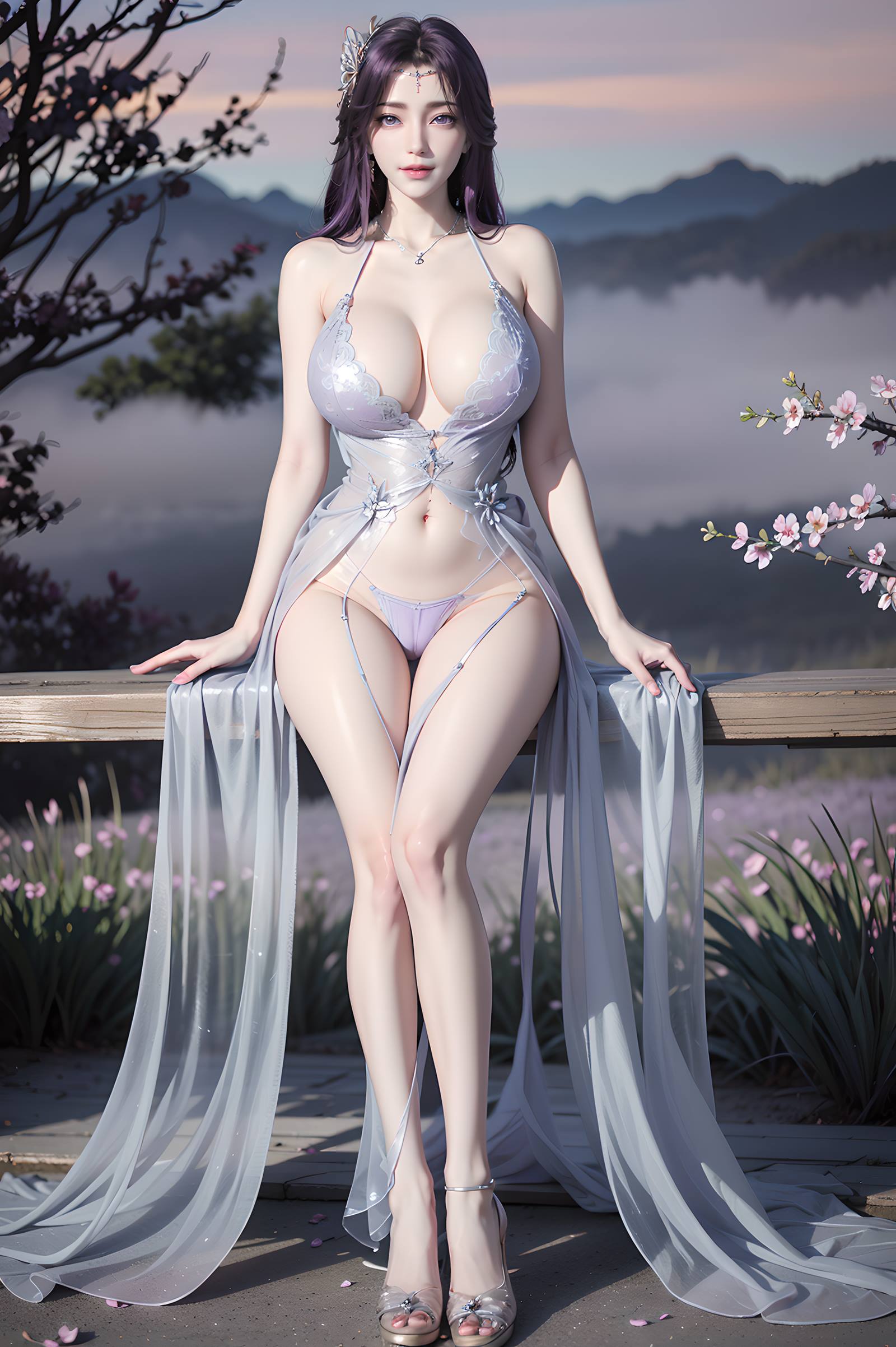 图片[28]-AI绘画 国漫完美世界 068 云曦薄纱写真[49P] – 速更版-美库