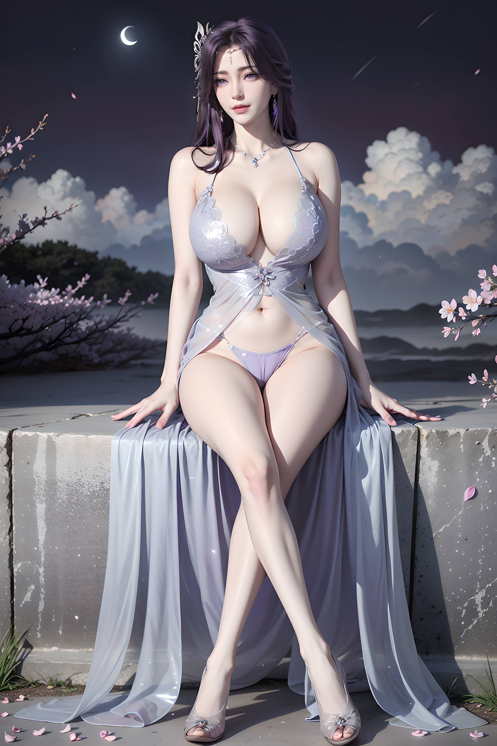 图片[31]-AI绘画 国漫完美世界 068 云曦薄纱写真[49P] – 速更版-美库