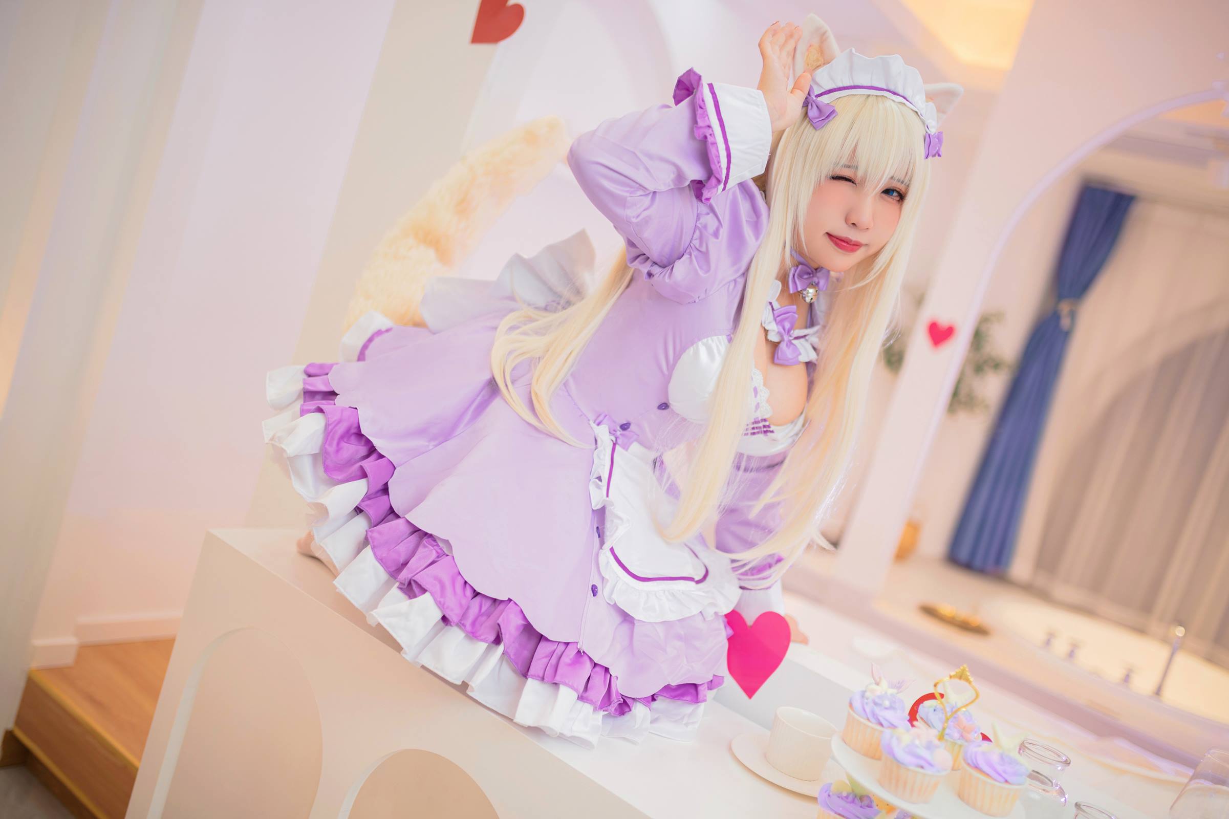 图片[11]-貓田聖奈奈(桃之啾啾) – 椰子[25P] – 速更版-美库