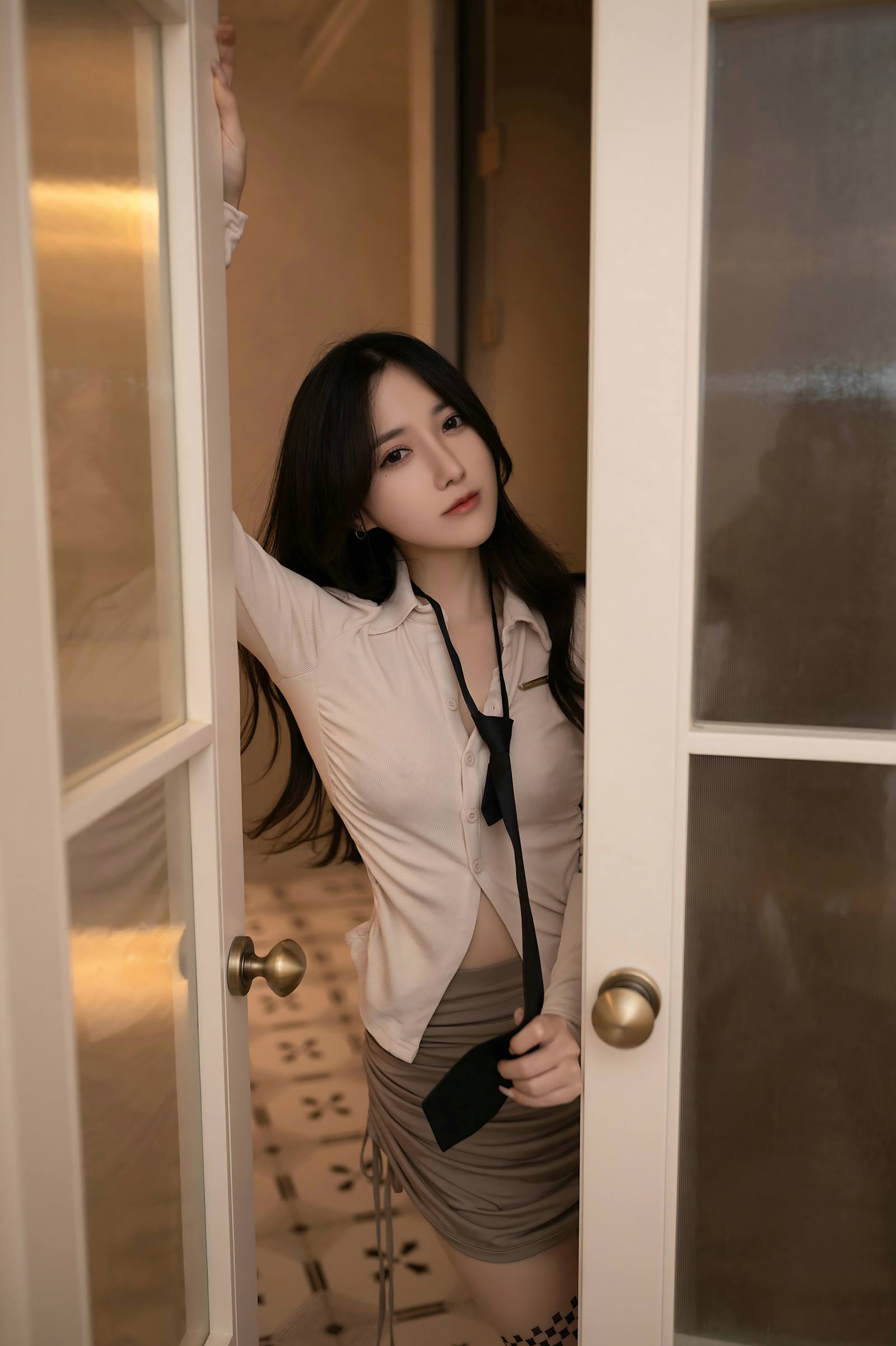 图片[19]-秀人名模鱼子酱Fish《克莱门禁欲》[20P] – 速更版-美库