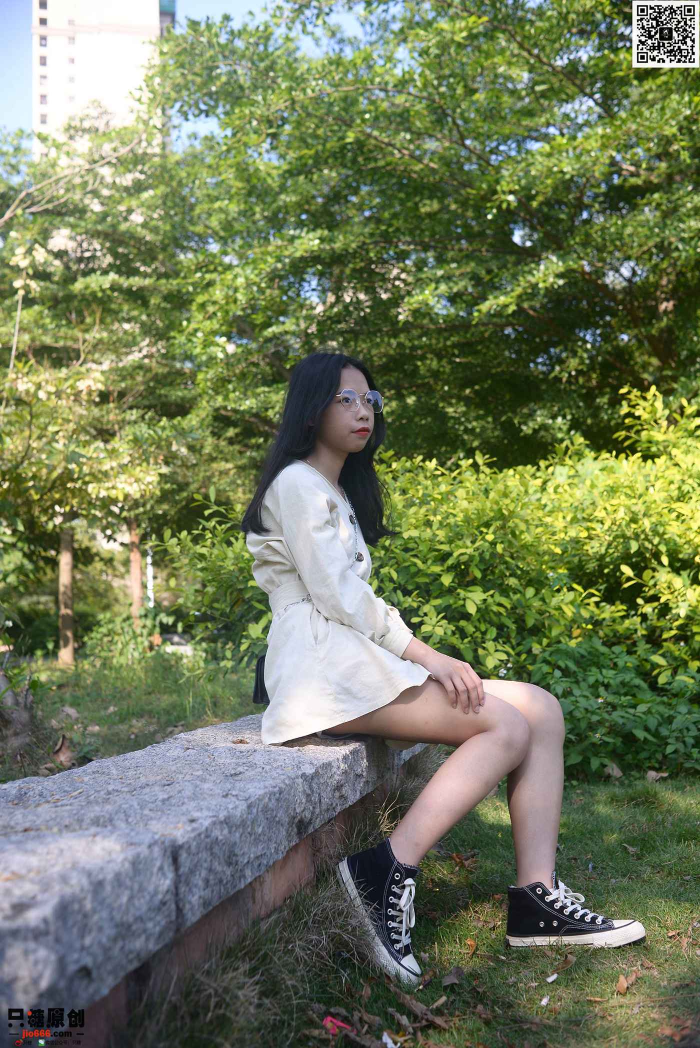 图片[18]-只糖棉袜 NO.340 小花 – 时光如初见 [64P] – 速更版-美库