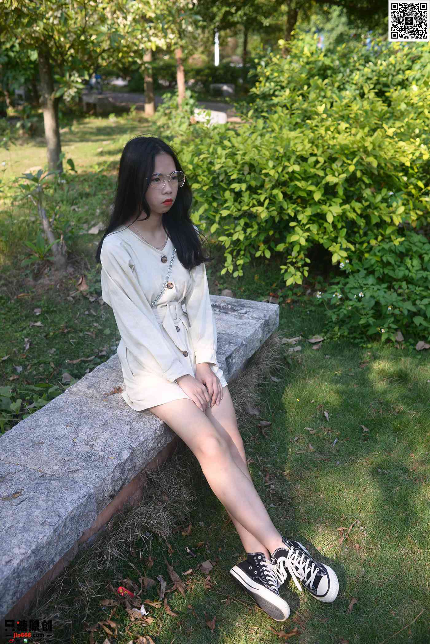 图片[20]-只糖棉袜 NO.340 小花 – 时光如初见 [64P] – 速更版-美库