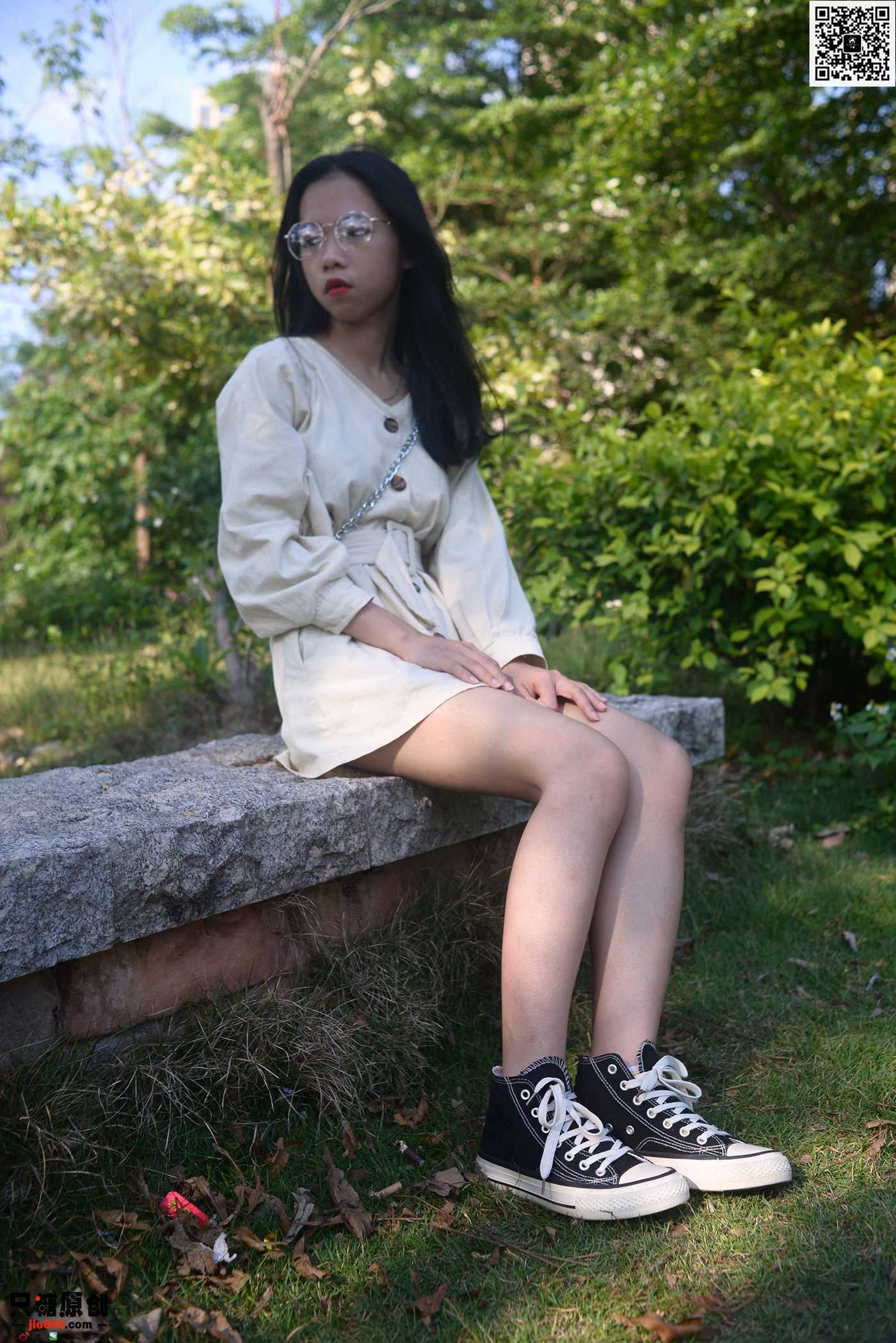 图片[22]-只糖棉袜 NO.340 小花 – 时光如初见 [64P] – 速更版-美库