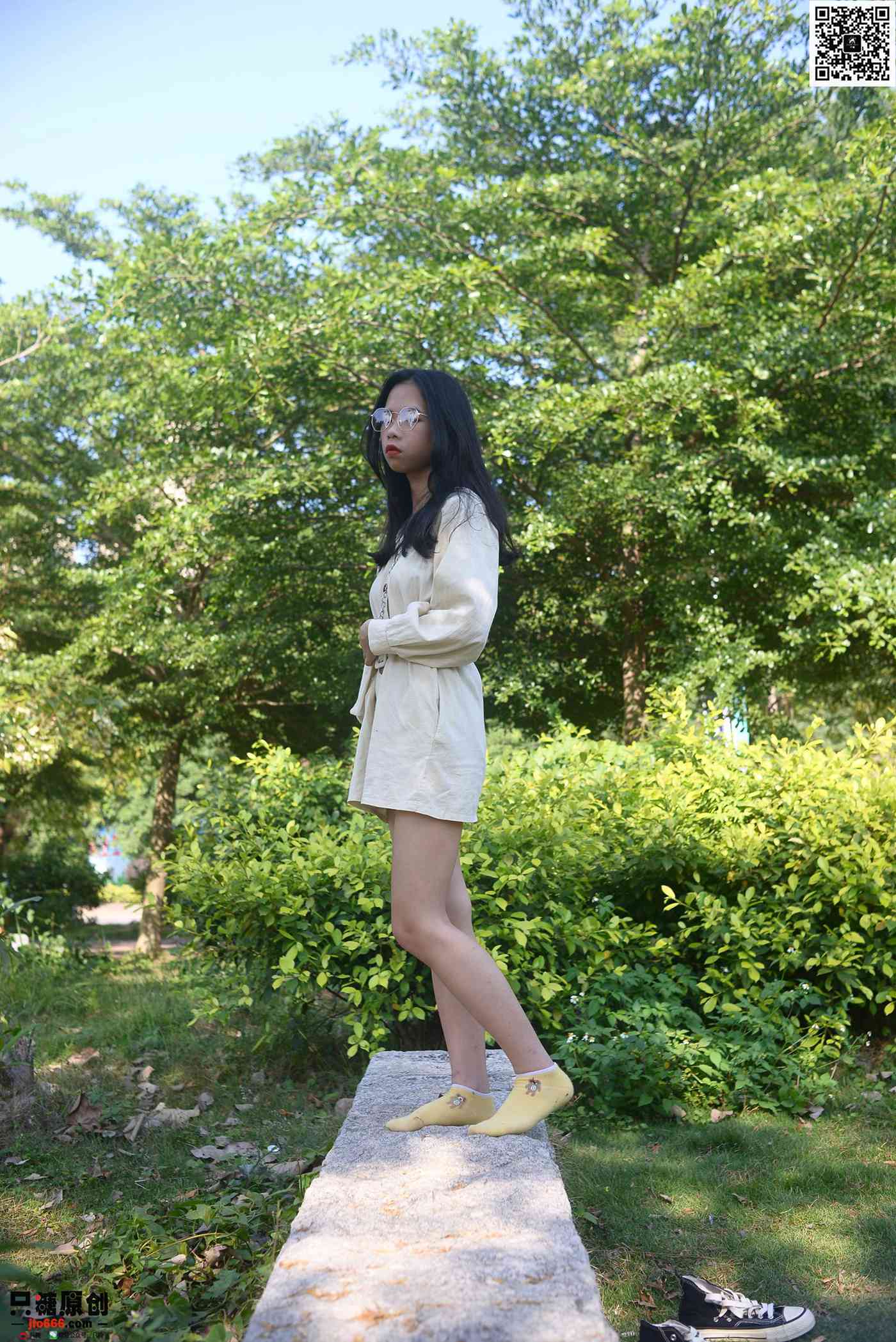 图片[39]-只糖棉袜 NO.340 小花 – 时光如初见 [64P] – 速更版-美库