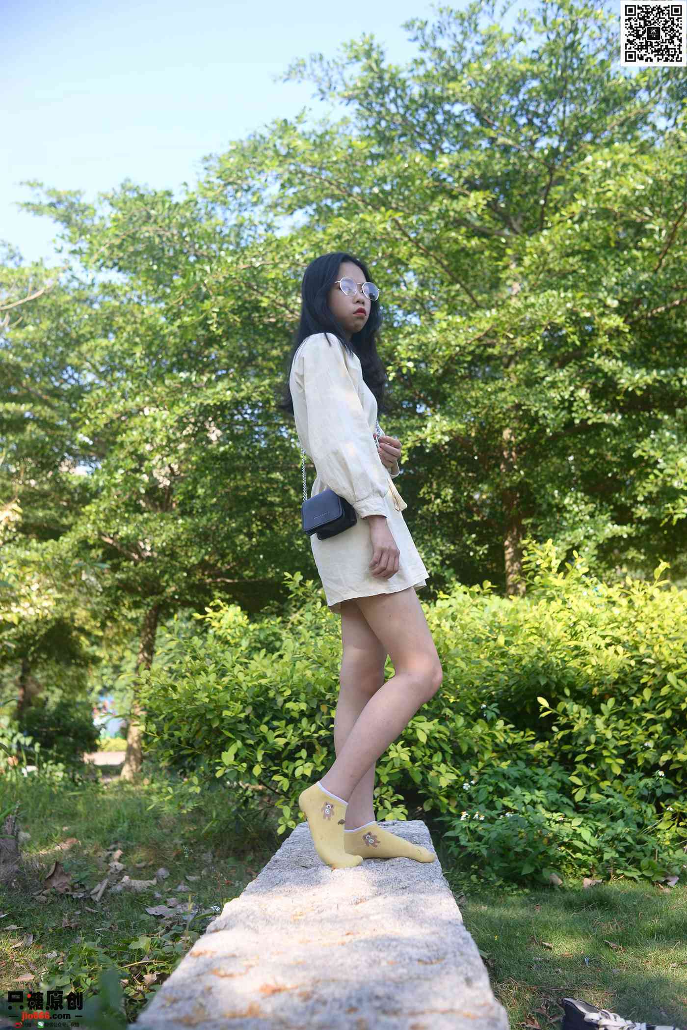 图片[41]-只糖棉袜 NO.340 小花 – 时光如初见 [64P] – 速更版-美库