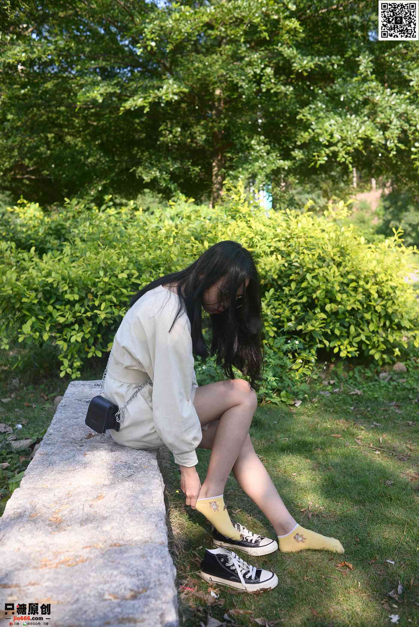 图片[44]-只糖棉袜 NO.340 小花 – 时光如初见 [64P] – 速更版-美库