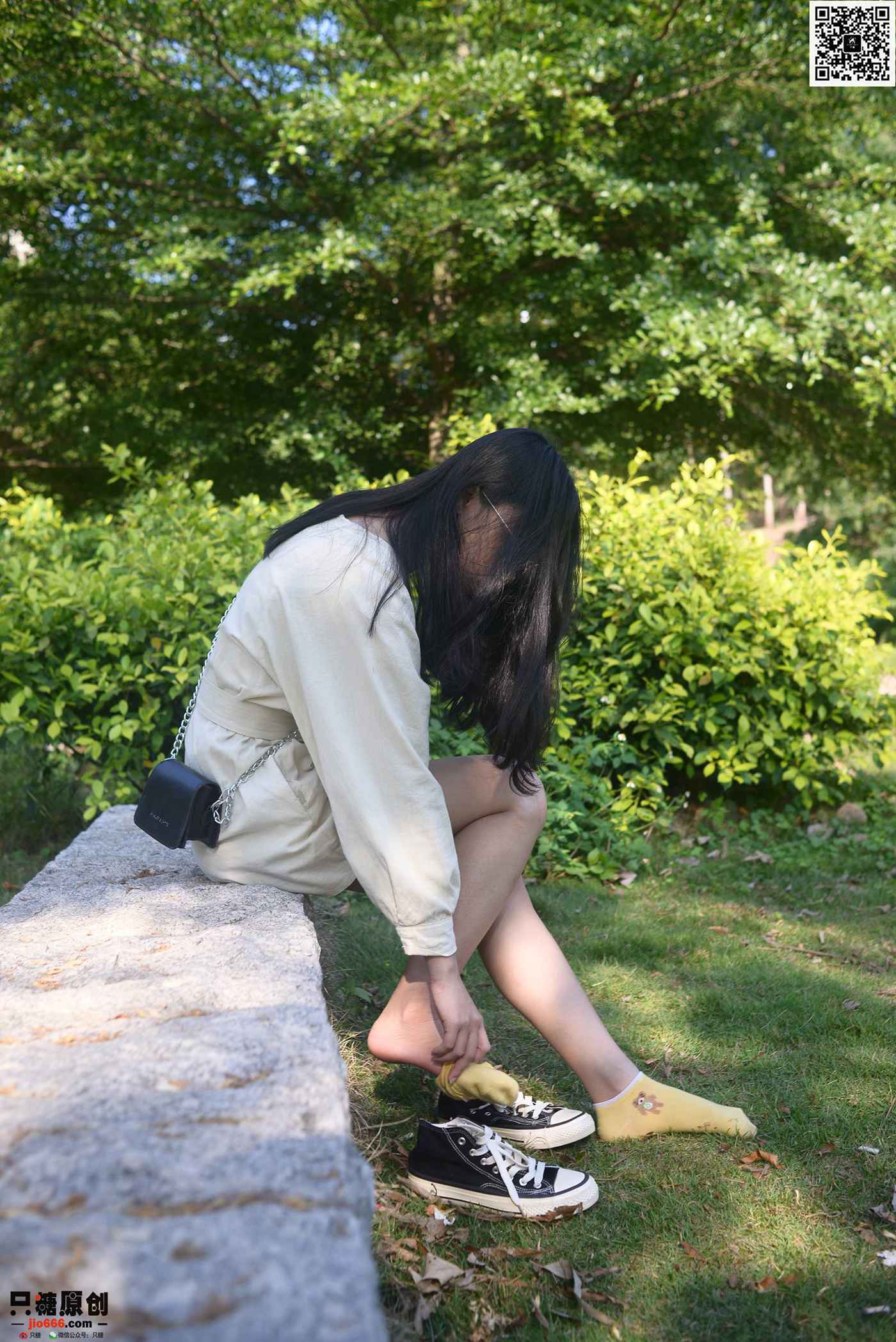 图片[46]-只糖棉袜 NO.340 小花 – 时光如初见 [64P] – 速更版-美库