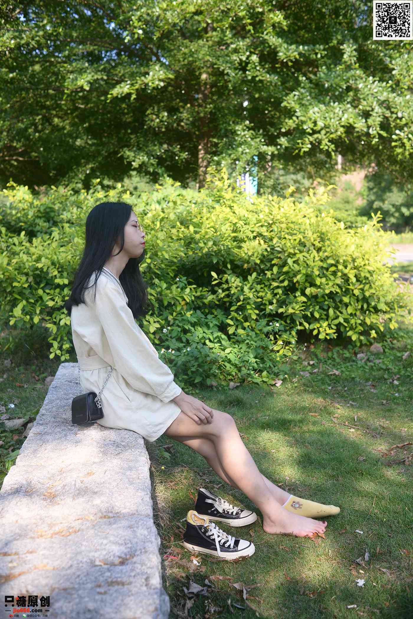 图片[47]-只糖棉袜 NO.340 小花 – 时光如初见 [64P] – 速更版-美库