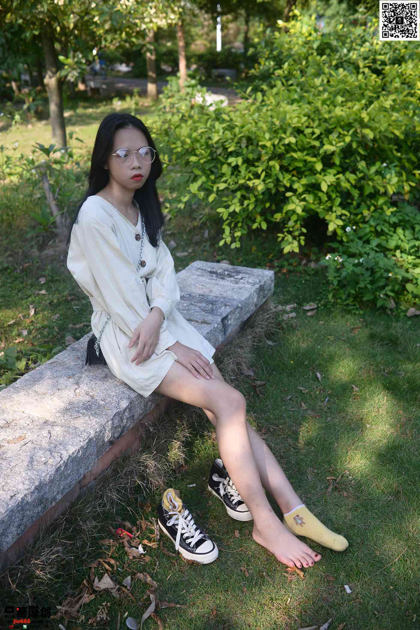 图片[48]-只糖棉袜 NO.340 小花 – 时光如初见 [64P] – 速更版-美库