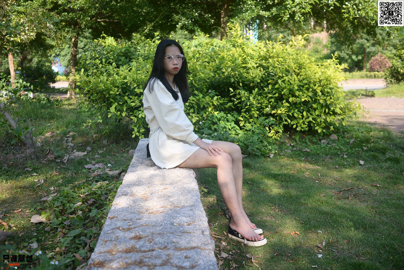 图片[55]-只糖棉袜 NO.340 小花 – 时光如初见 [64P] – 速更版-美库