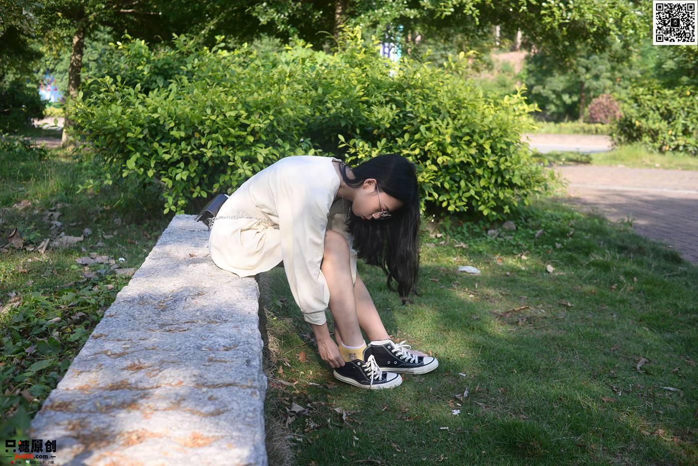 图片[62]-只糖棉袜 NO.340 小花 – 时光如初见 [64P] – 速更版-美库