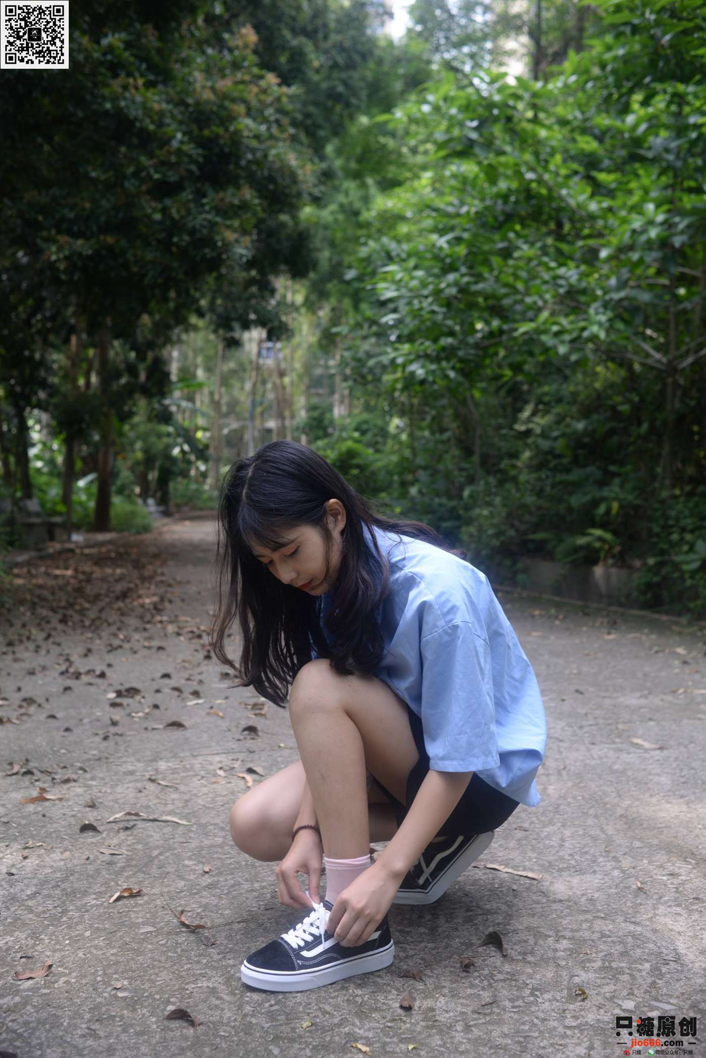 图片[10]-只糖棉袜 NO.381 孙怡 – 绿荫里的一抹蓝 [164P] – 速更版-美库