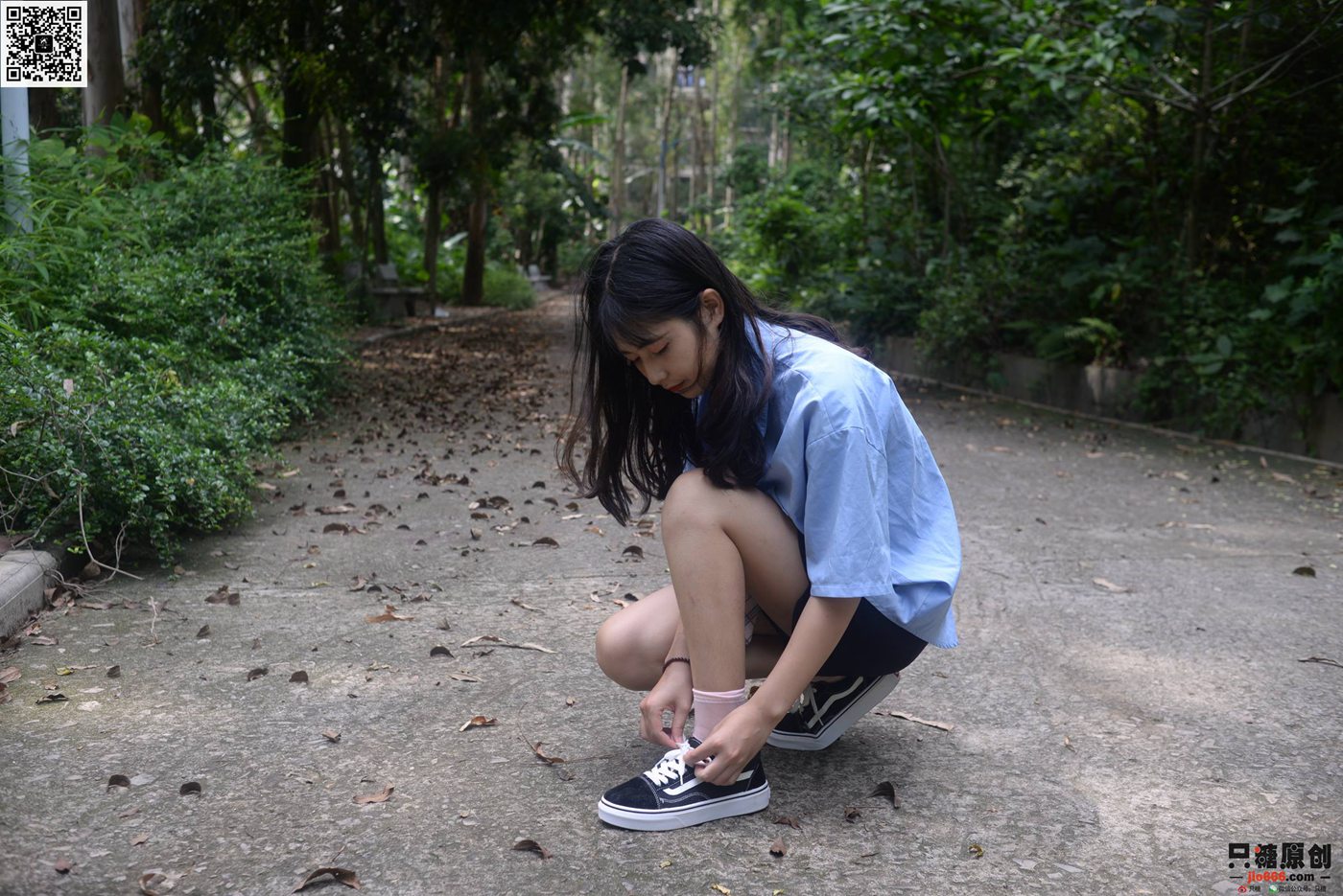 图片[11]-只糖棉袜 NO.381 孙怡 – 绿荫里的一抹蓝 [164P] – 速更版-美库