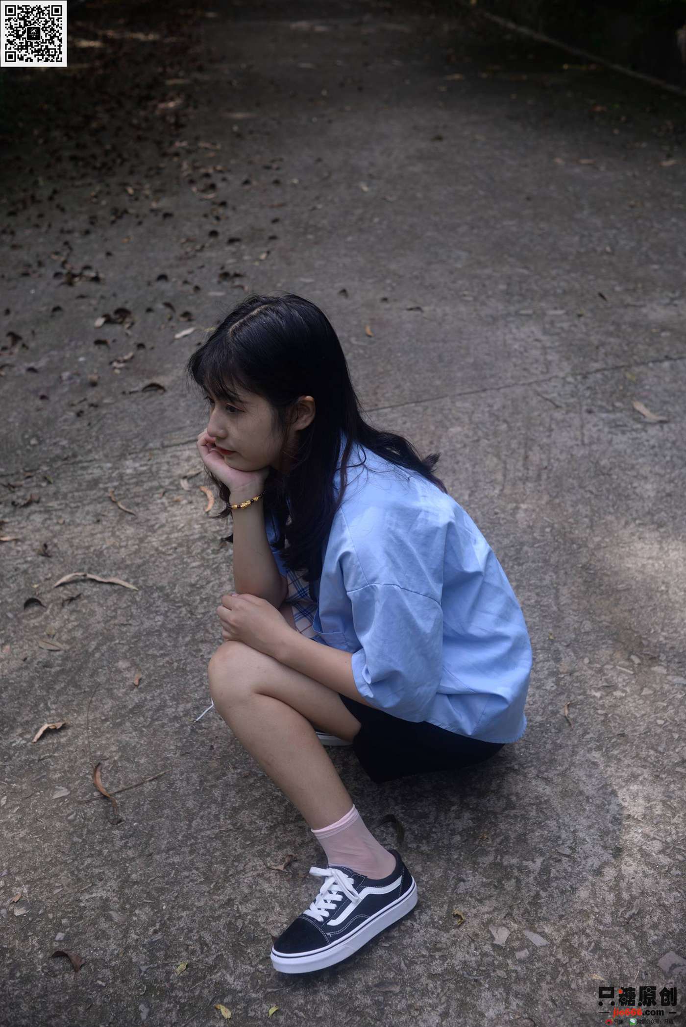 图片[12]-只糖棉袜 NO.381 孙怡 – 绿荫里的一抹蓝 [164P] – 速更版-美库