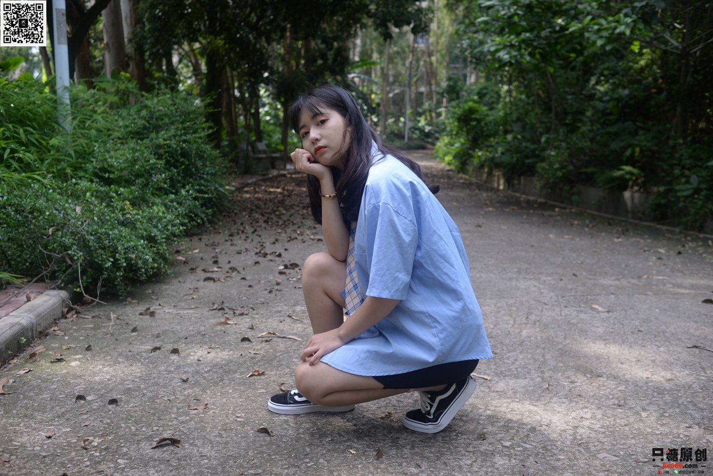 图片[14]-只糖棉袜 NO.381 孙怡 – 绿荫里的一抹蓝 [164P] – 速更版-美库