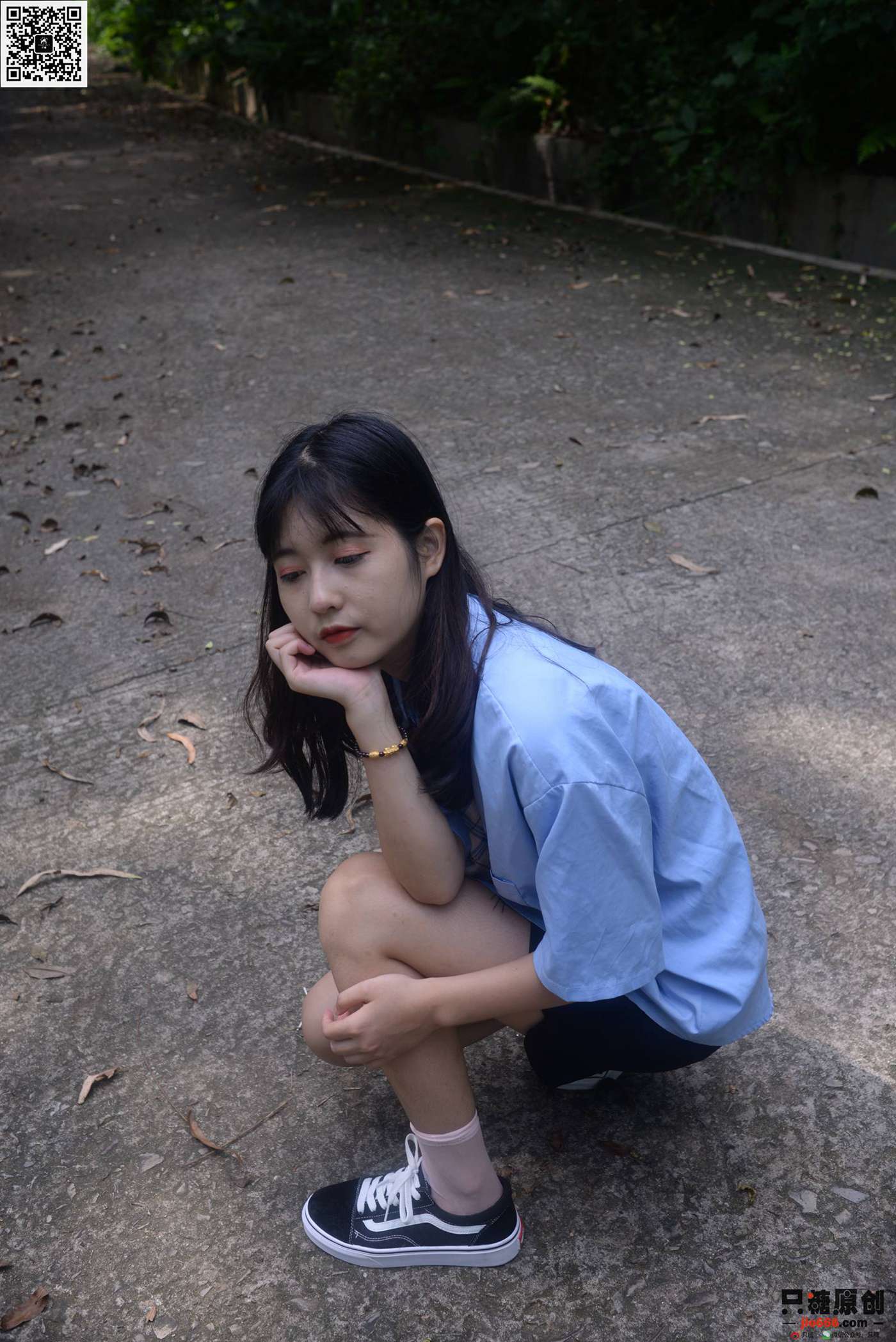 图片[19]-只糖棉袜 NO.381 孙怡 – 绿荫里的一抹蓝 [164P] – 速更版-美库