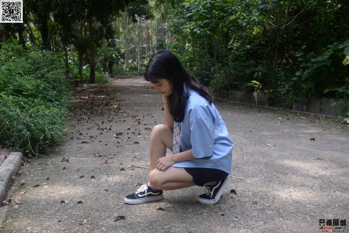 图片[21]-只糖棉袜 NO.381 孙怡 – 绿荫里的一抹蓝 [164P] – 速更版-美库