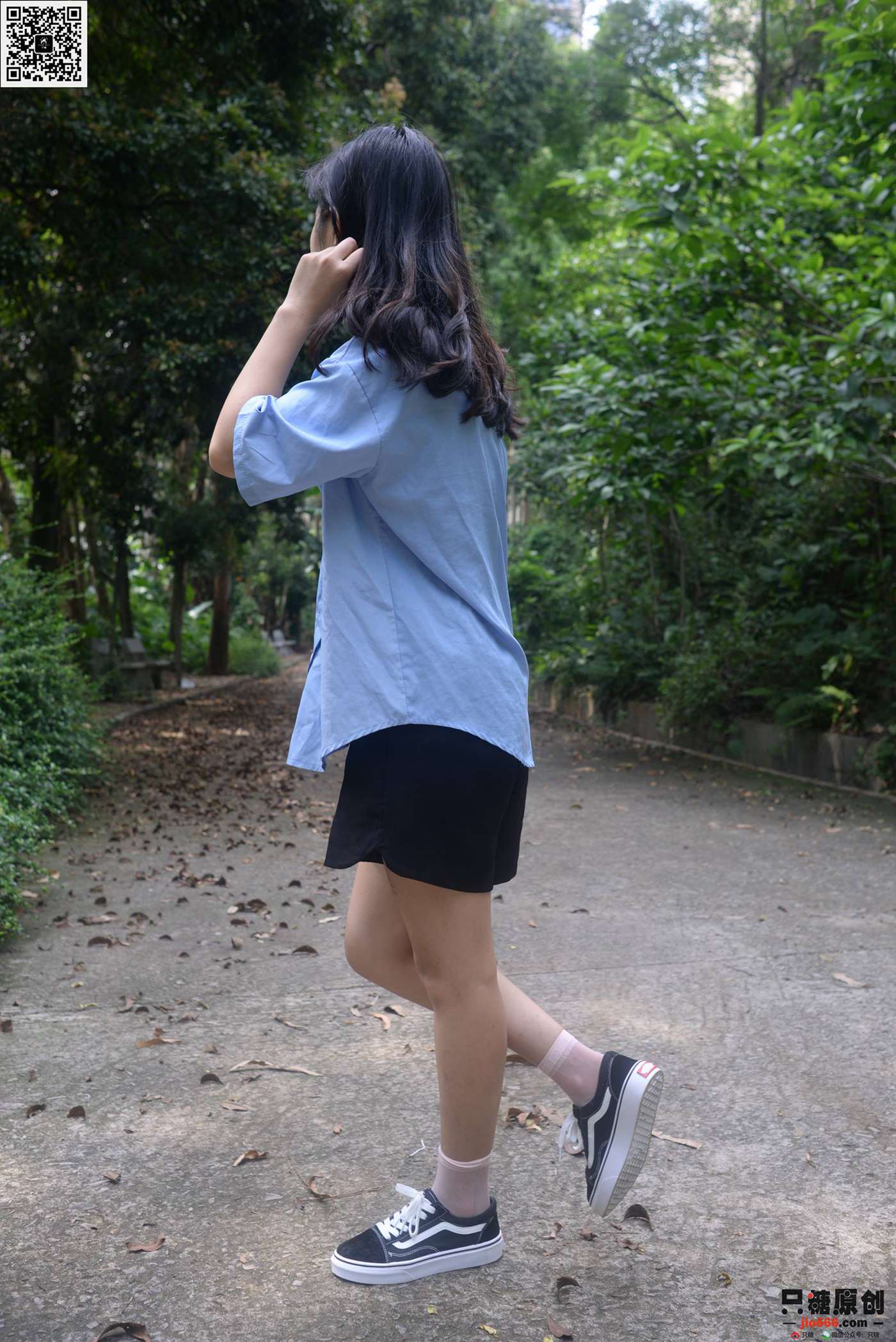 图片[26]-只糖棉袜 NO.381 孙怡 – 绿荫里的一抹蓝 [164P] – 速更版-美库