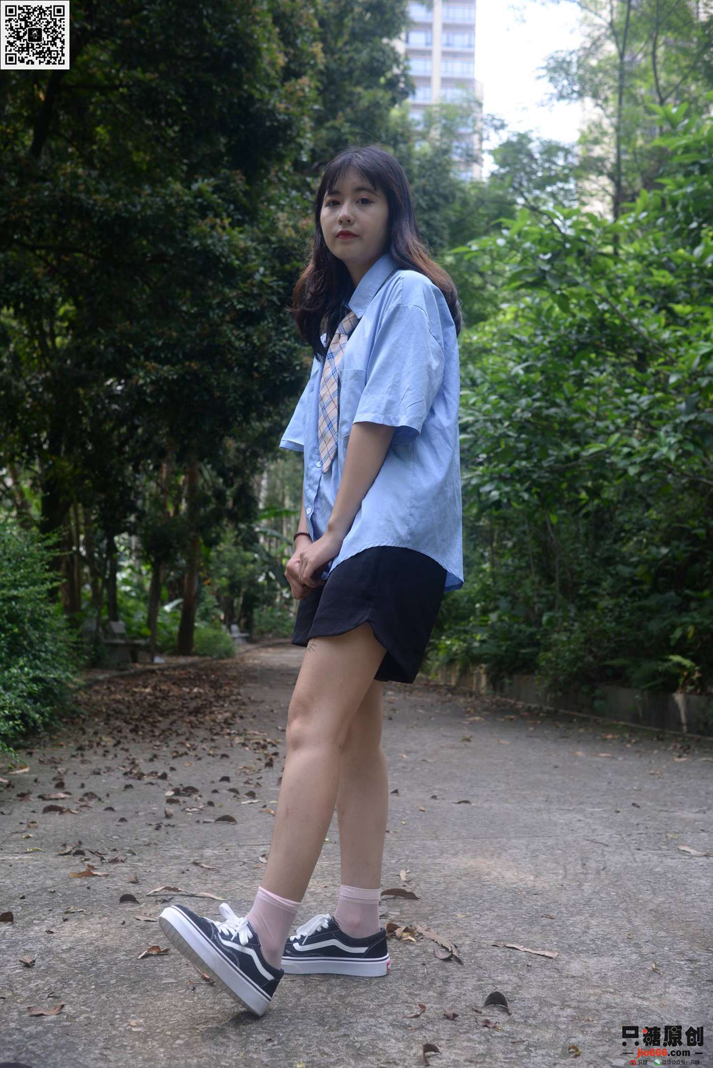 图片[27]-只糖棉袜 NO.381 孙怡 – 绿荫里的一抹蓝 [164P] – 速更版-美库