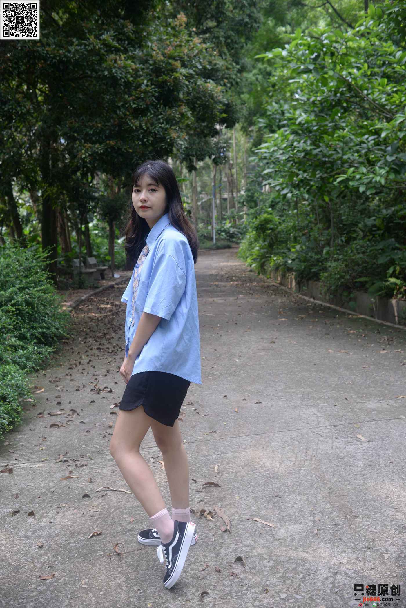 图片[28]-只糖棉袜 NO.381 孙怡 – 绿荫里的一抹蓝 [164P] – 速更版-美库