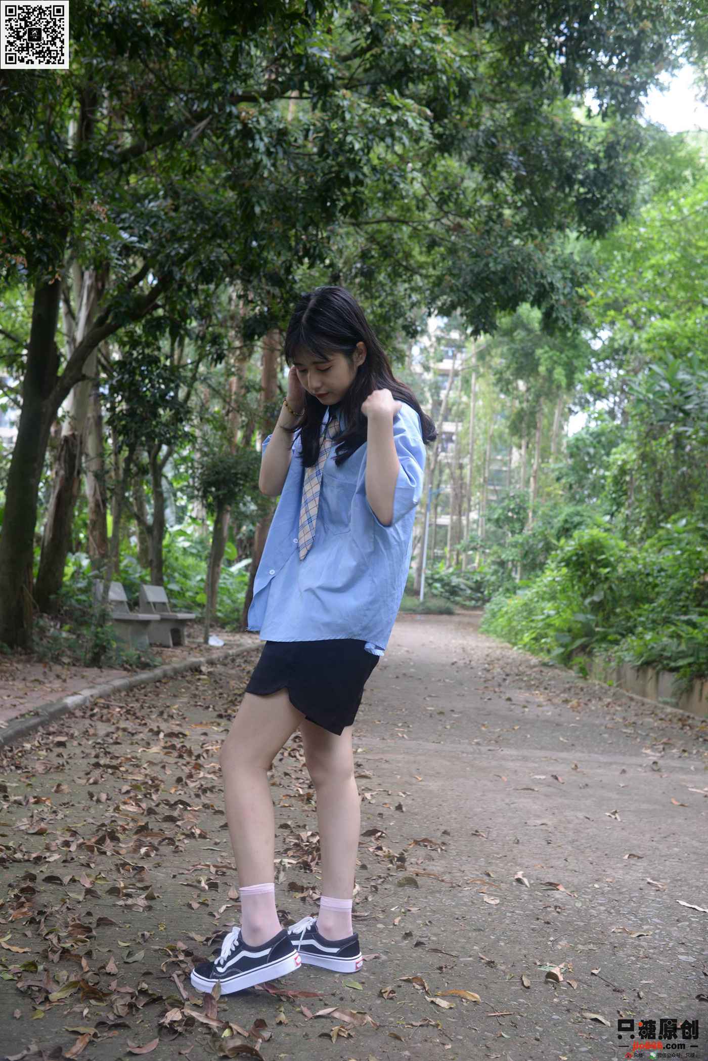 图片[29]-只糖棉袜 NO.381 孙怡 – 绿荫里的一抹蓝 [164P] – 速更版-美库