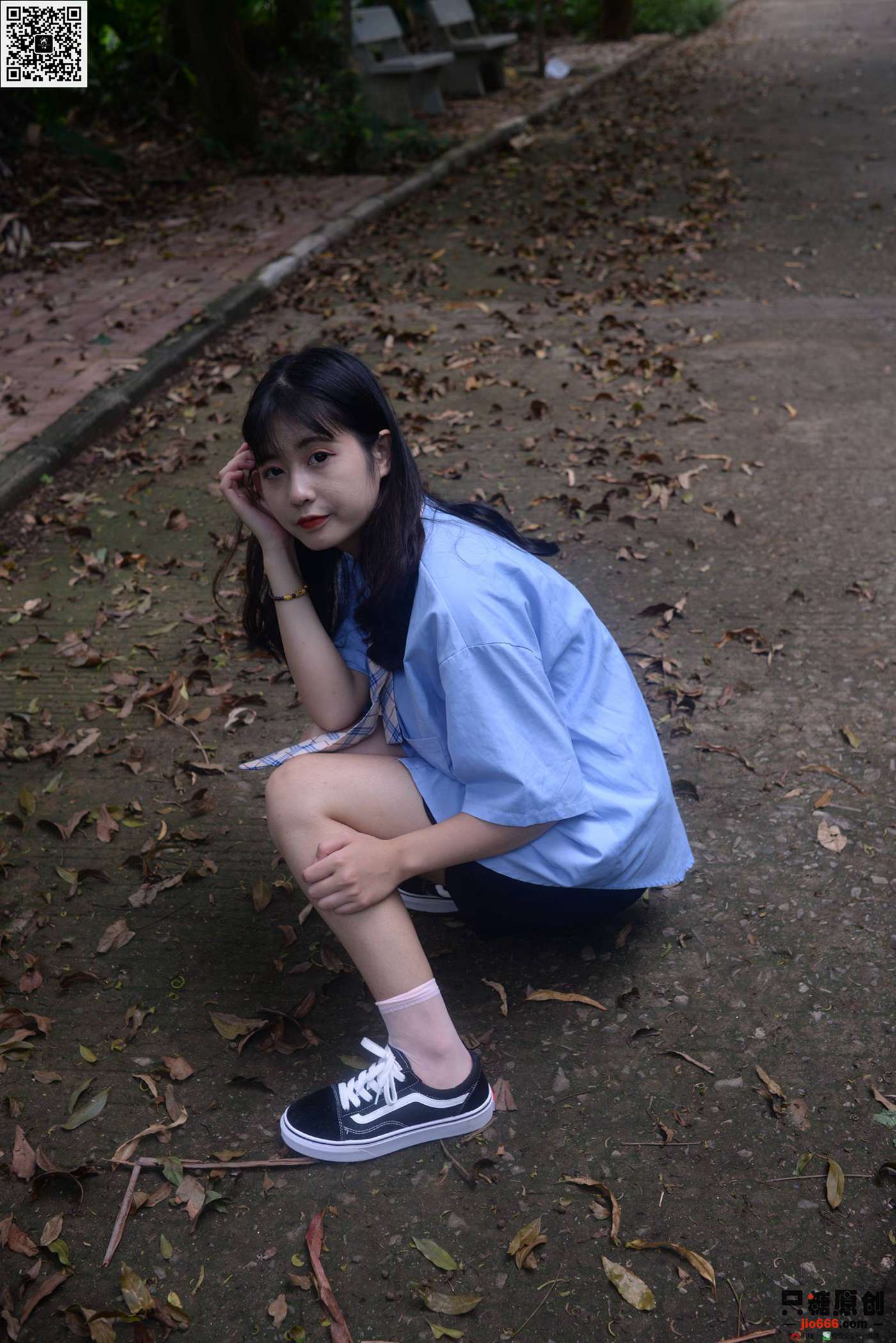 图片[34]-只糖棉袜 NO.381 孙怡 – 绿荫里的一抹蓝 [164P] – 速更版-美库